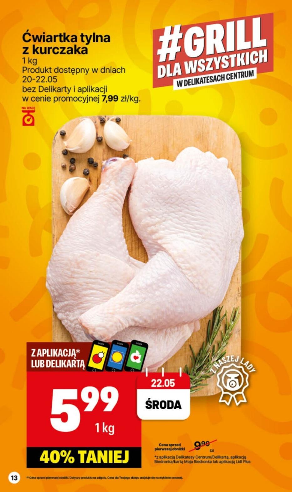 Gazetka promocyjna Delikatesy Centrum str. 13