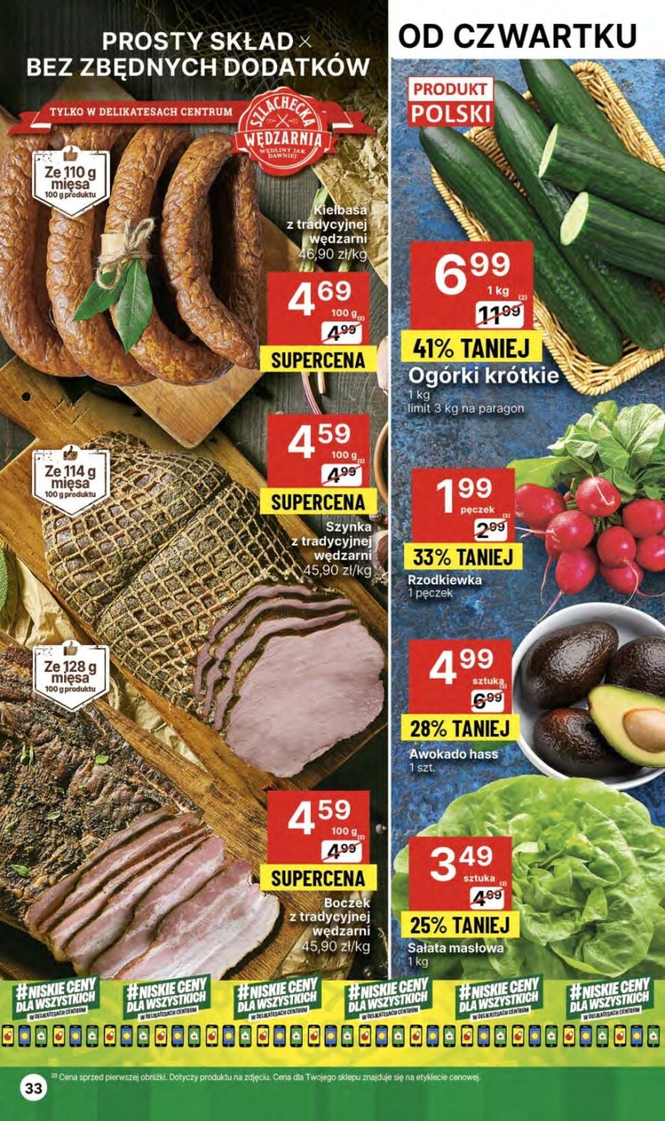 Gazetka promocyjna Delikatesy Centrum str. 33