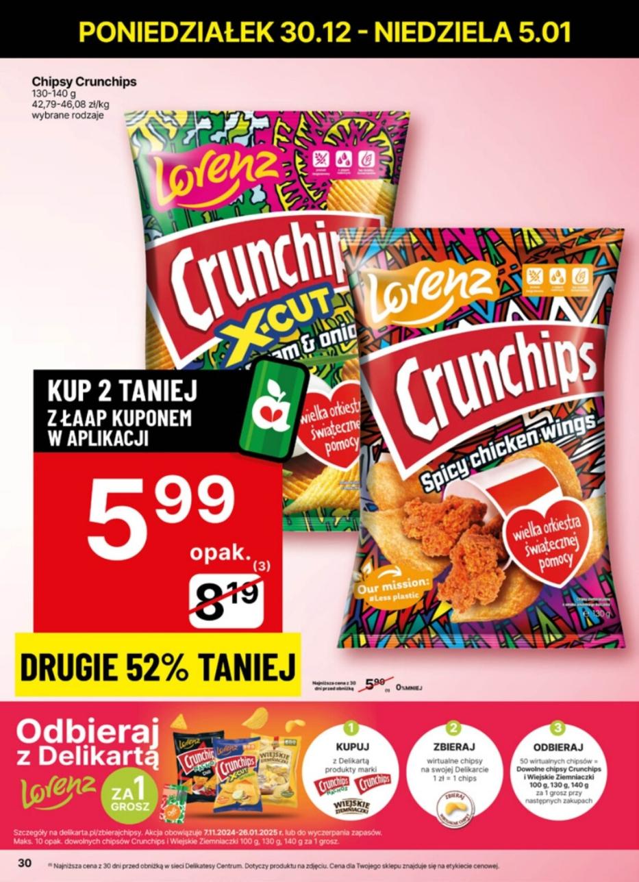 Gazetka promocyjna Delikatesy Centrum str. 30