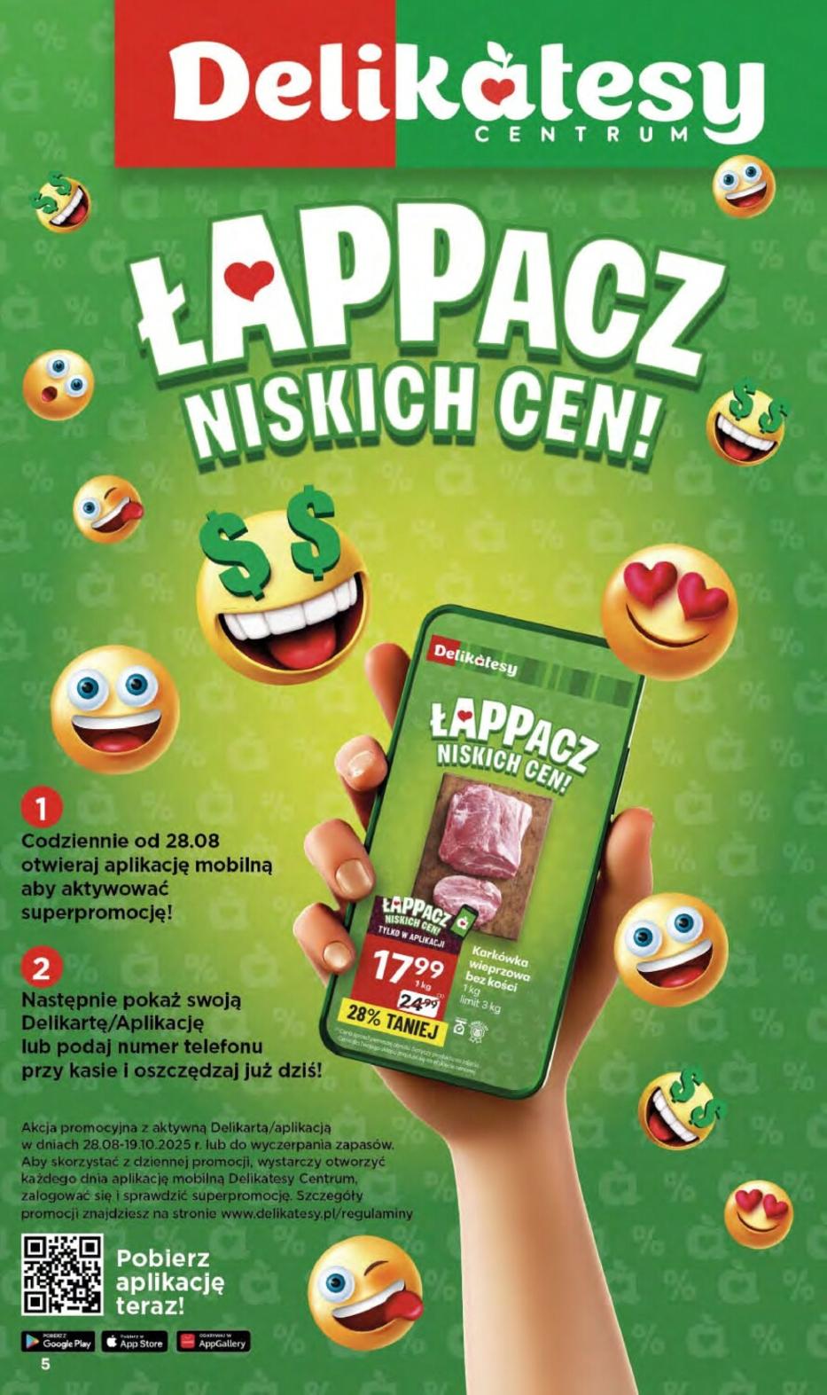 Gazetka promocyjna Delikatesy Centrum str. 5