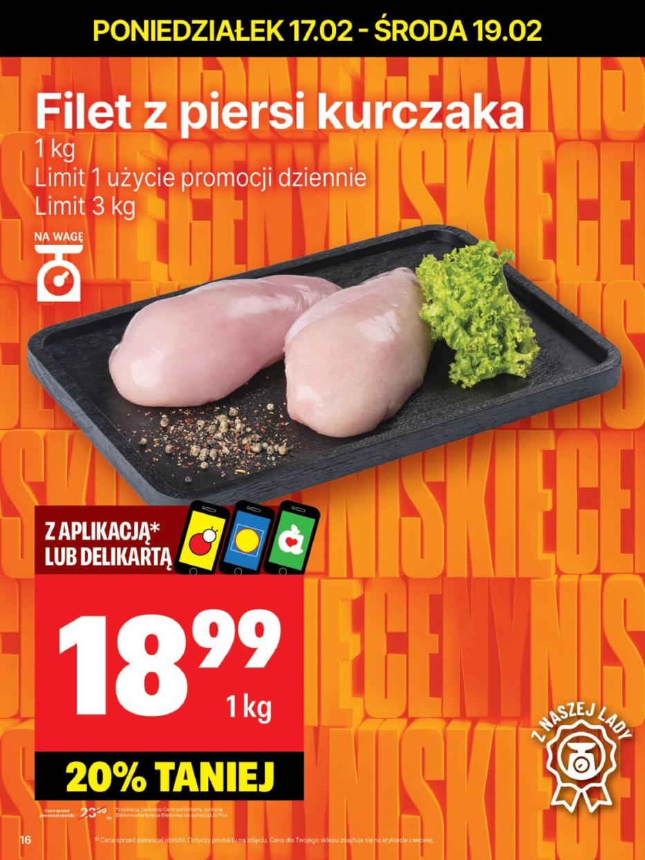 Gazetka promocyjna Delikatesy Centrum str. 16