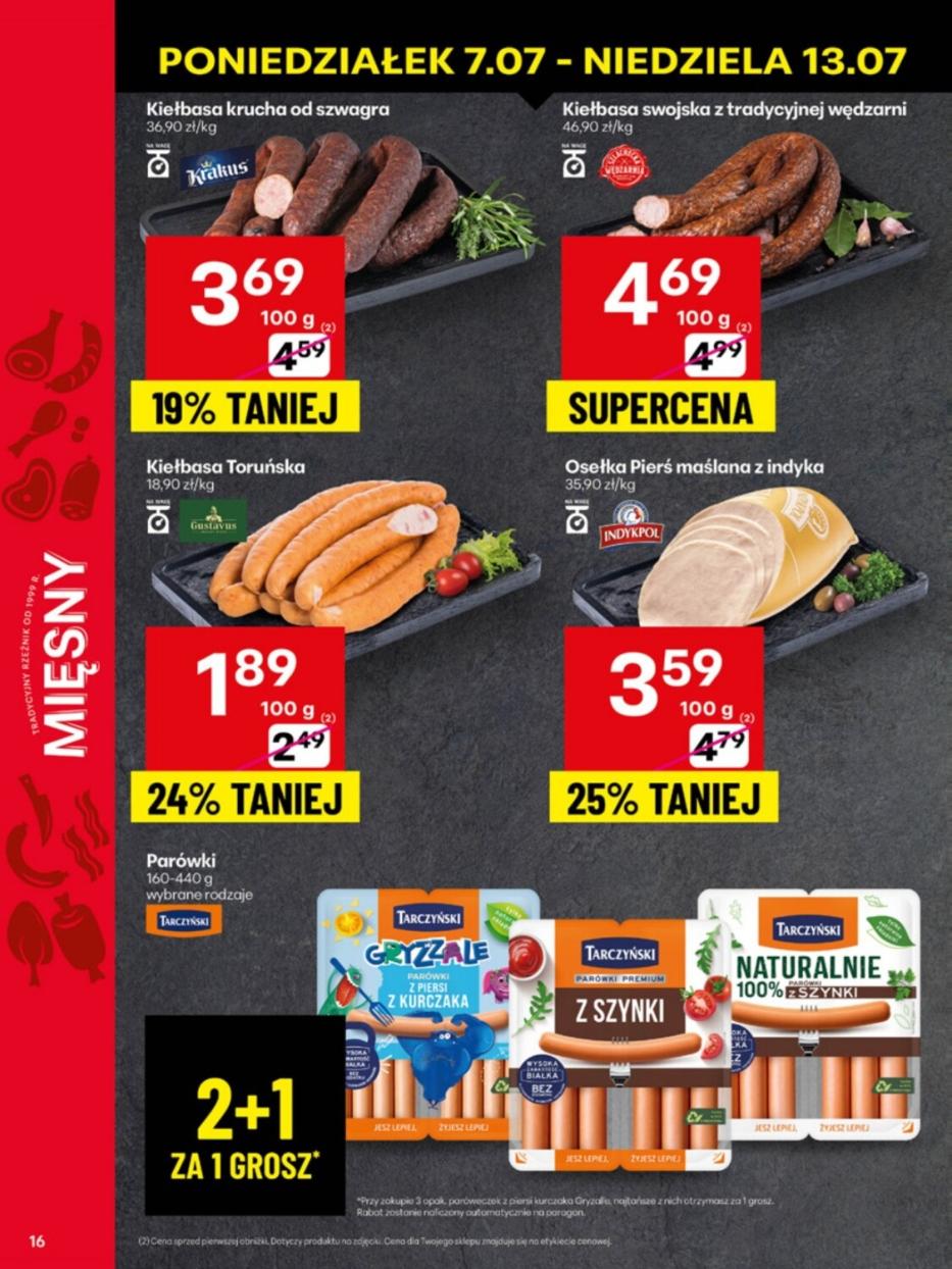 Gazetka promocyjna Delikatesy Centrum str. 16