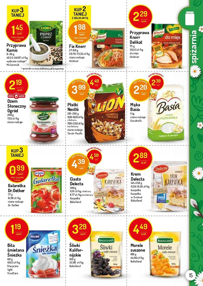 Gazetka promocyjna Delikatesy Centrum str. 15