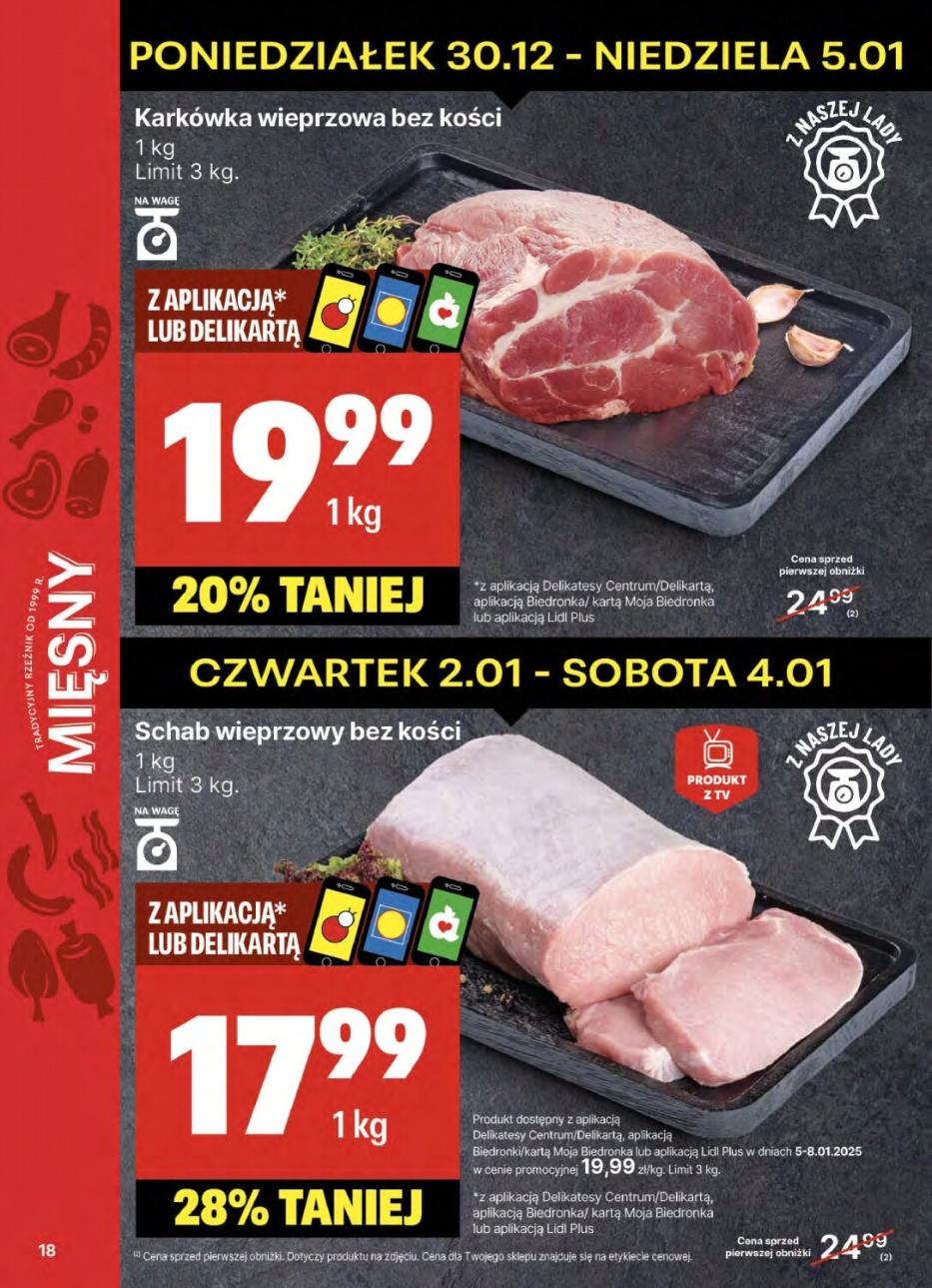 Gazetka promocyjna Delikatesy Centrum str. 18