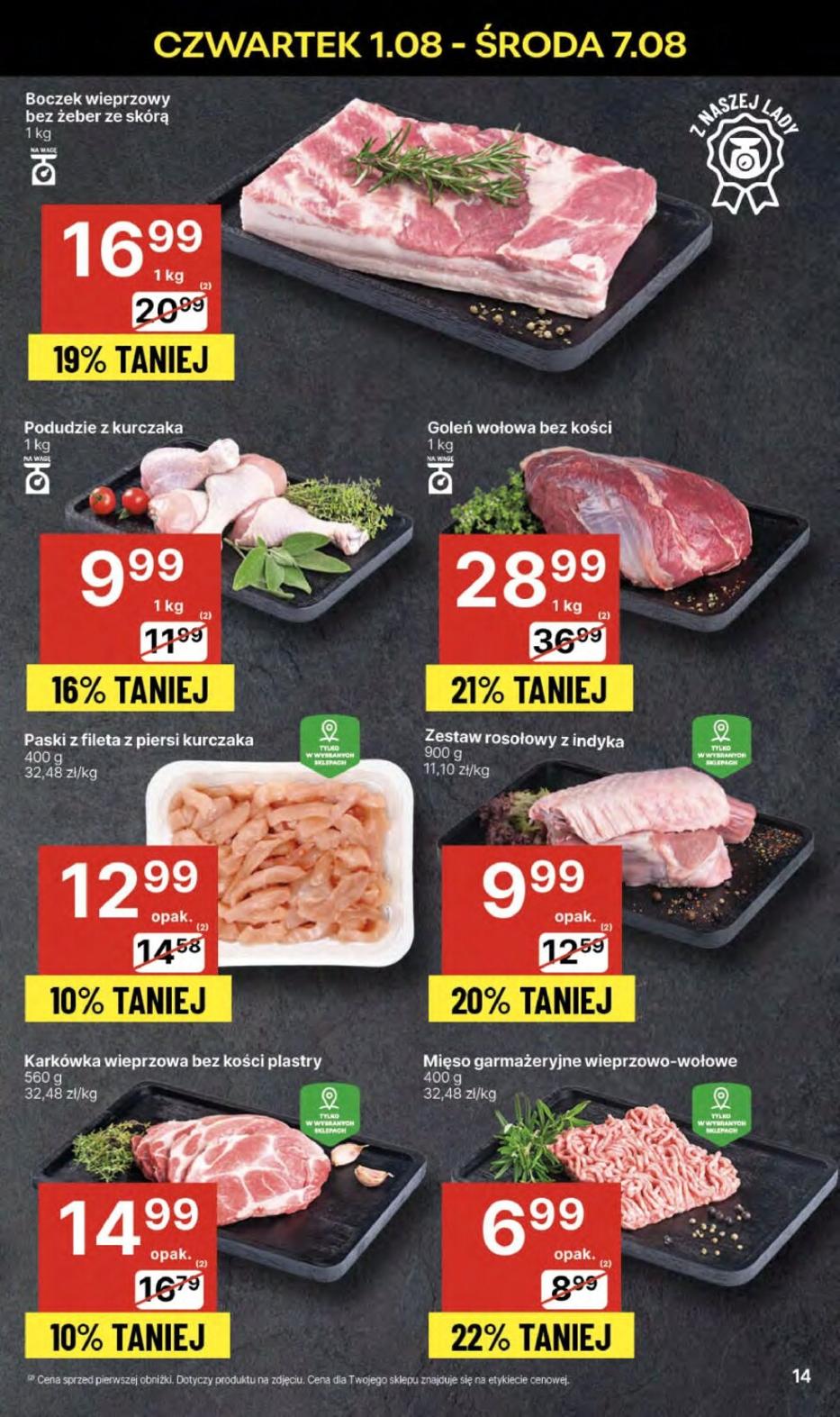 Gazetka promocyjna Delikatesy Centrum str. 14