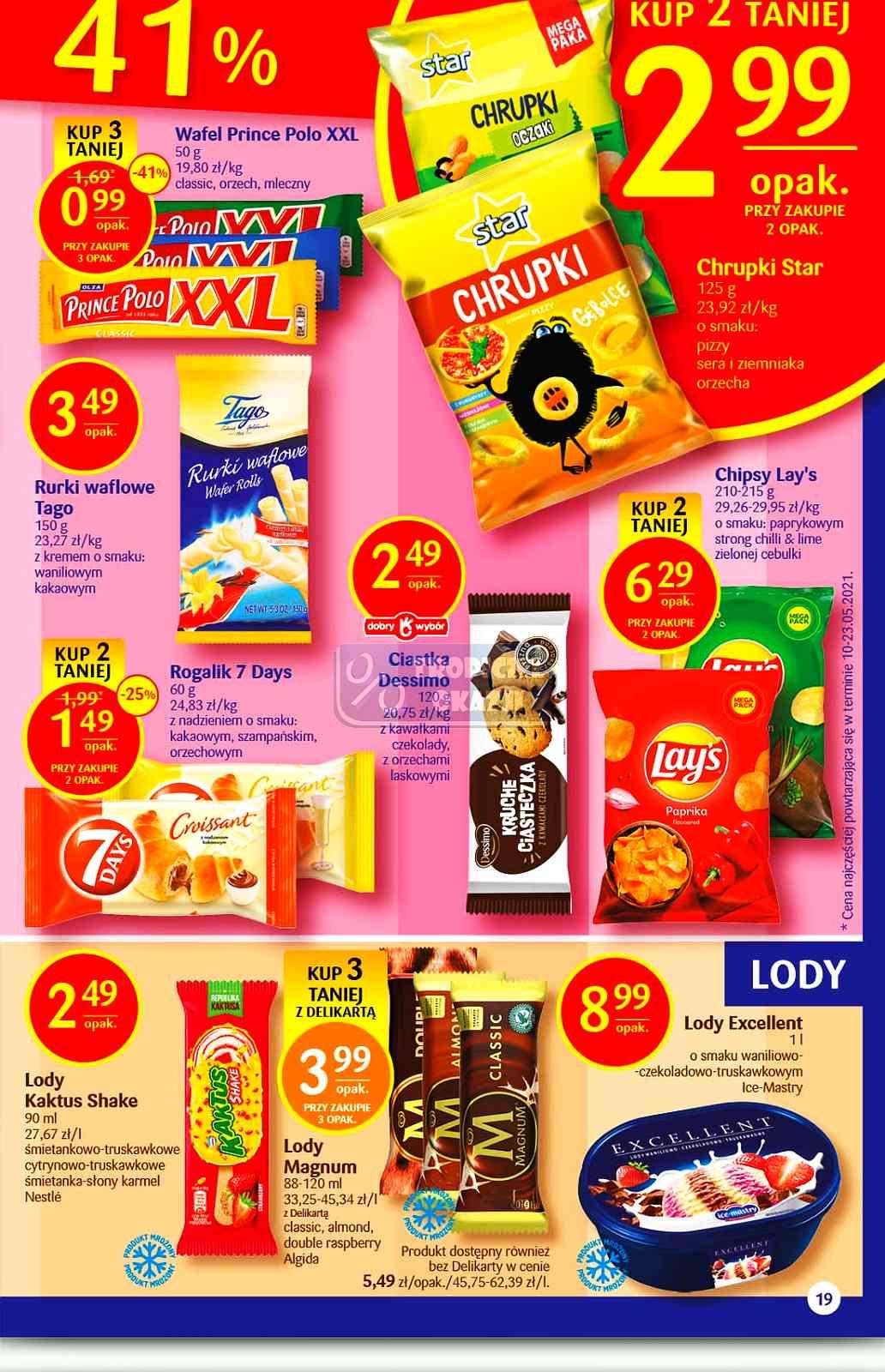 Gazetka promocyjna Delikatesy Centrum str. 19