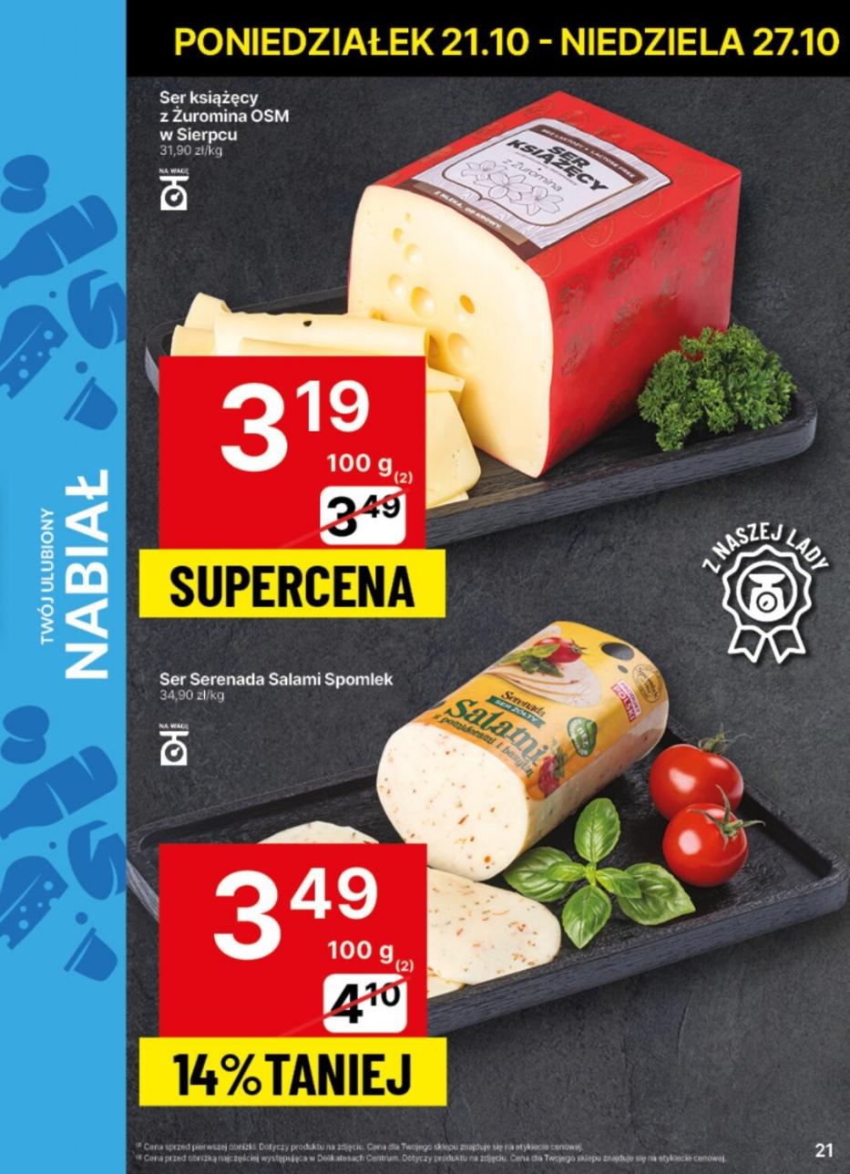 Gazetka promocyjna Delikatesy Centrum str. 21