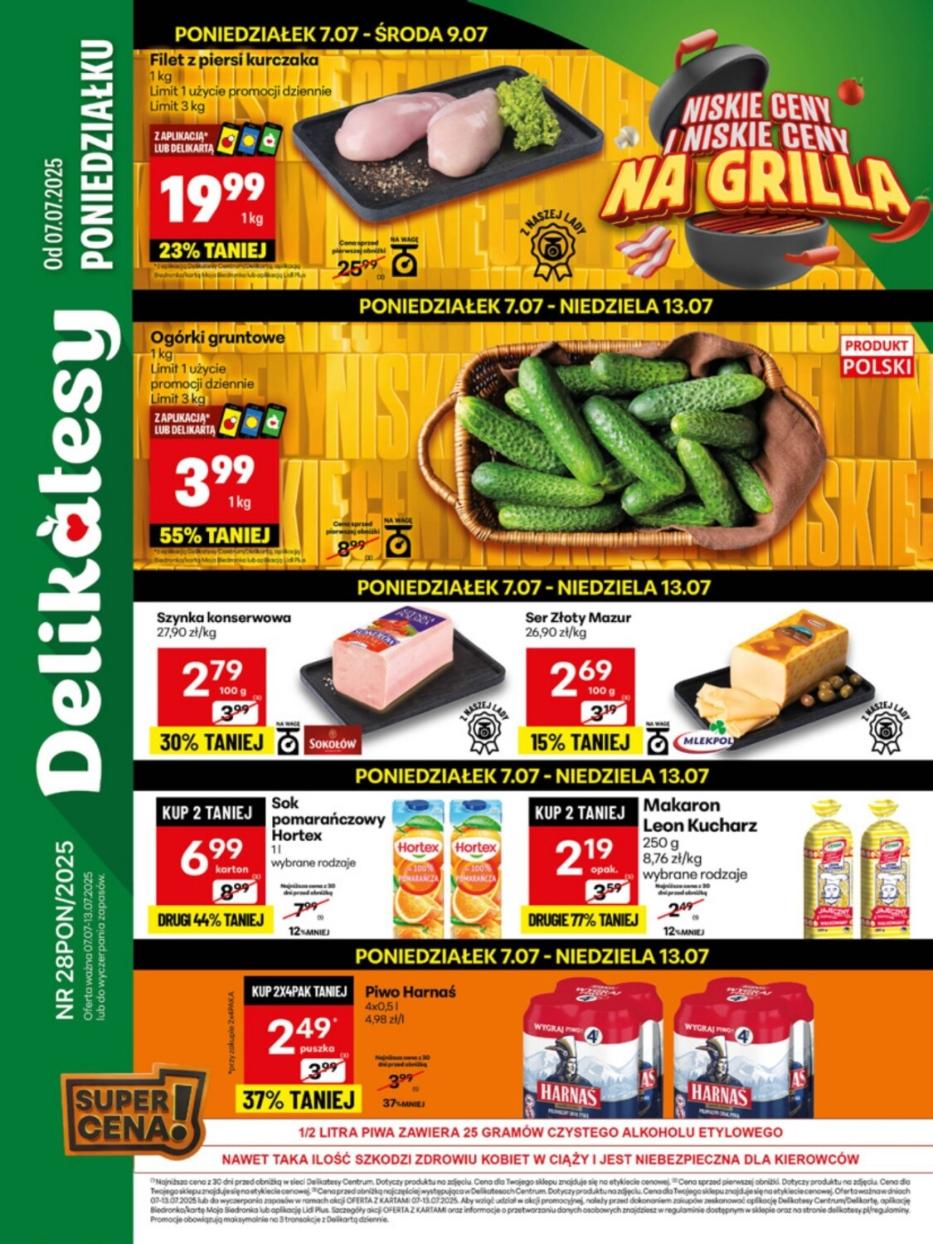 Gazetka promocyjna Delikatesy Centrum str. 1