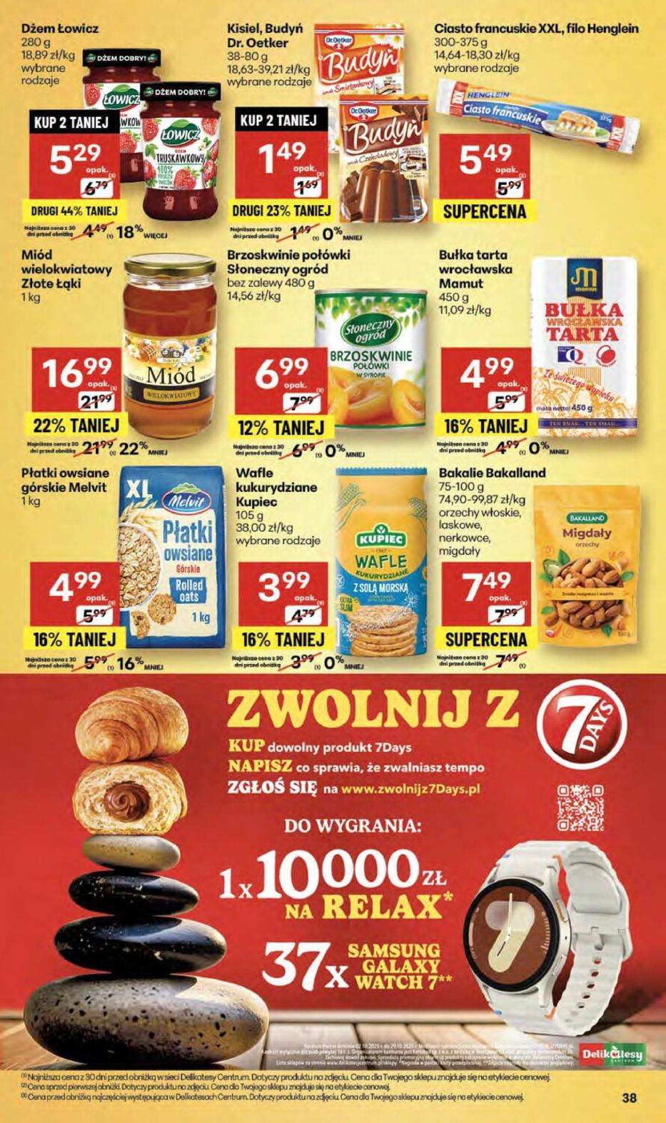 Gazetka promocyjna Delikatesy Centrum str. 38