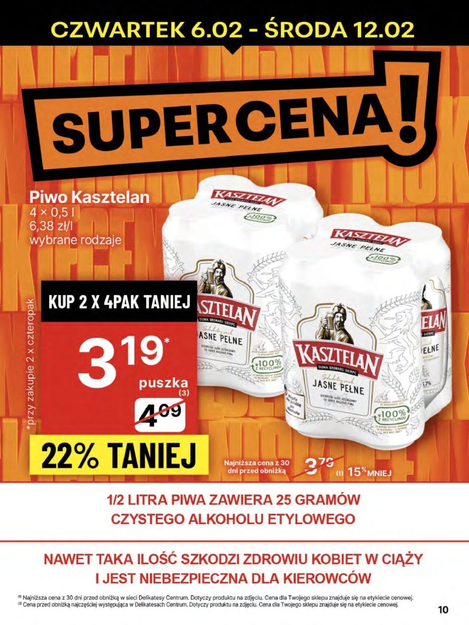 Gazetka promocyjna Delikatesy Centrum str. 10