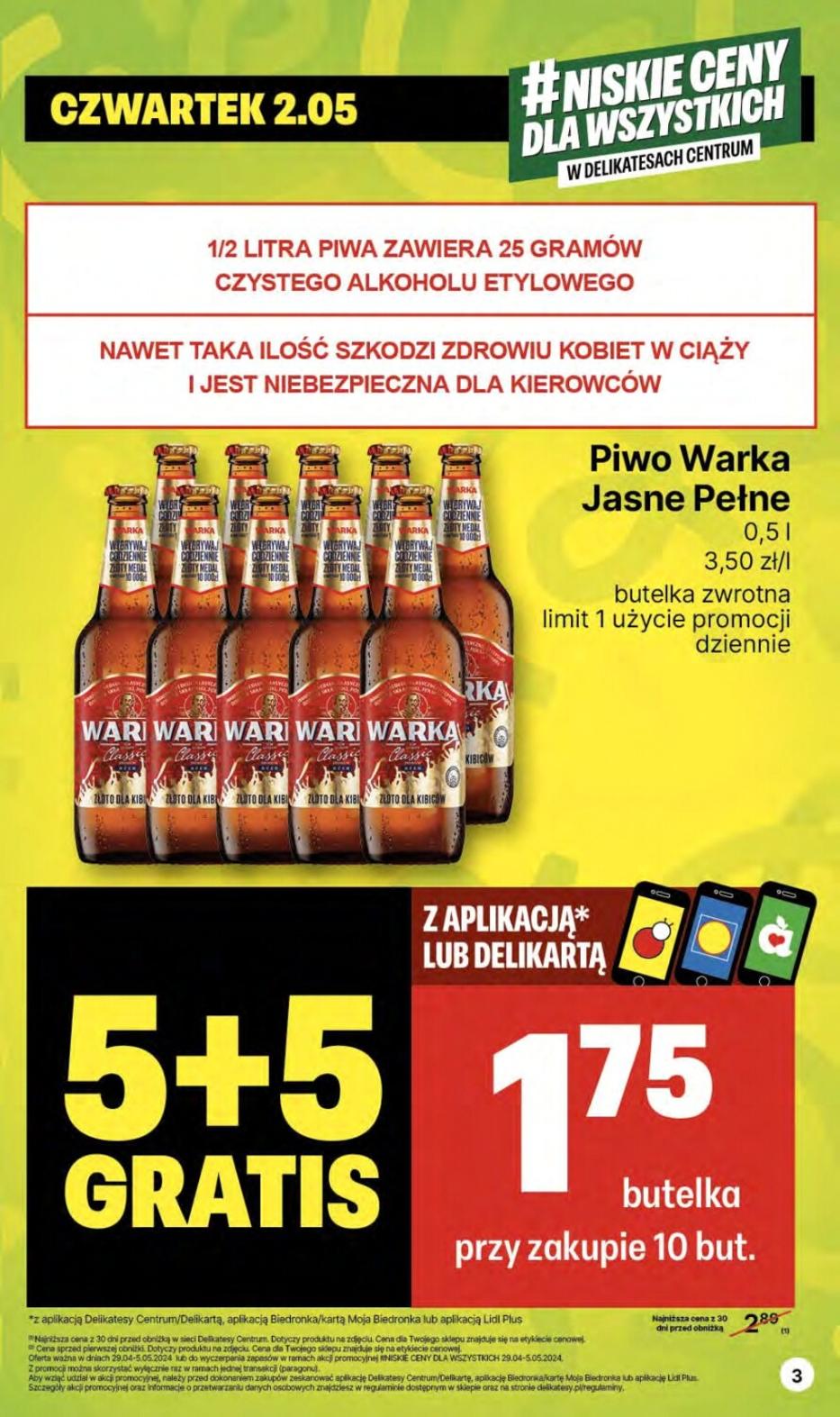 Gazetka promocyjna Delikatesy Centrum str. 3