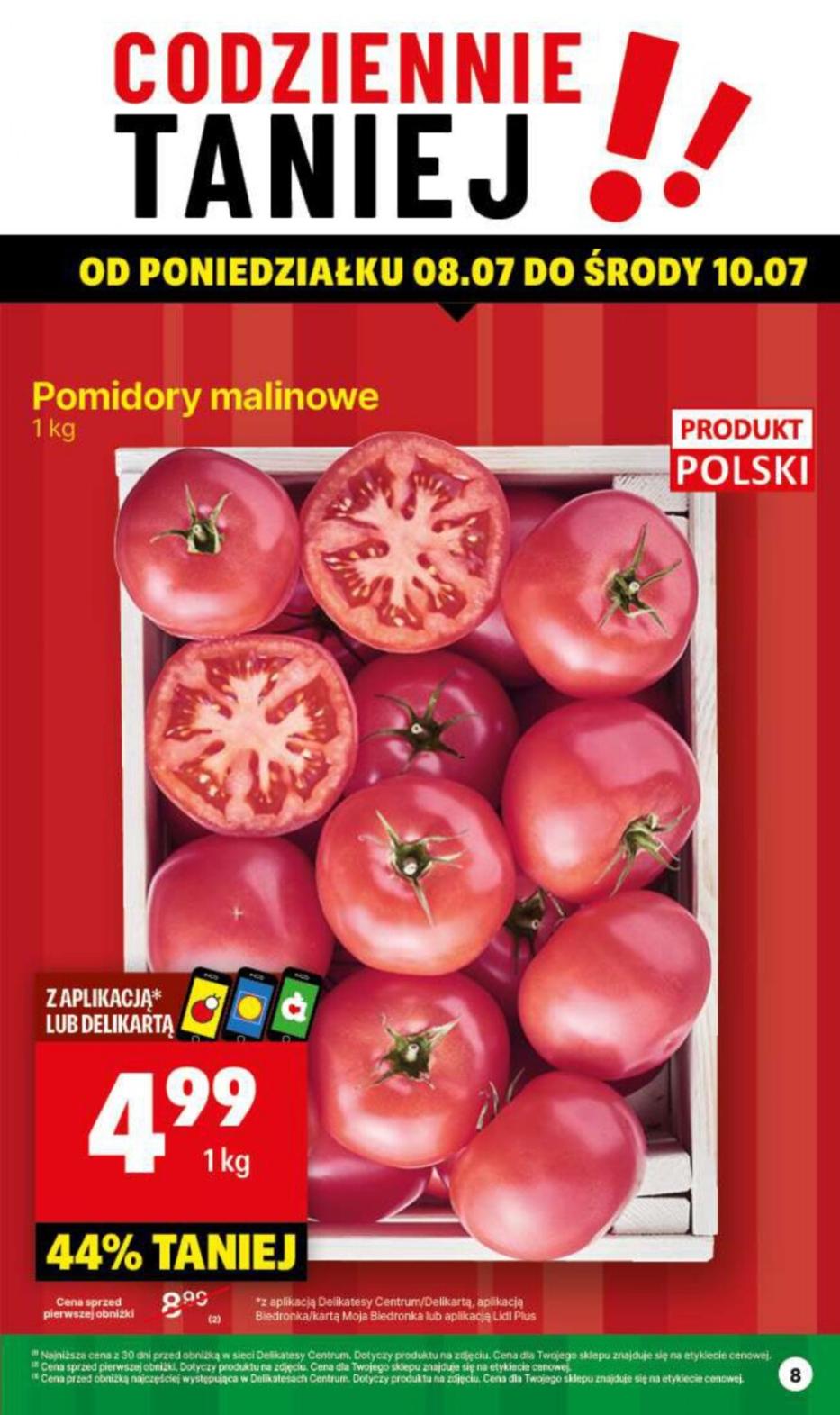 Gazetka promocyjna Delikatesy Centrum str. 8