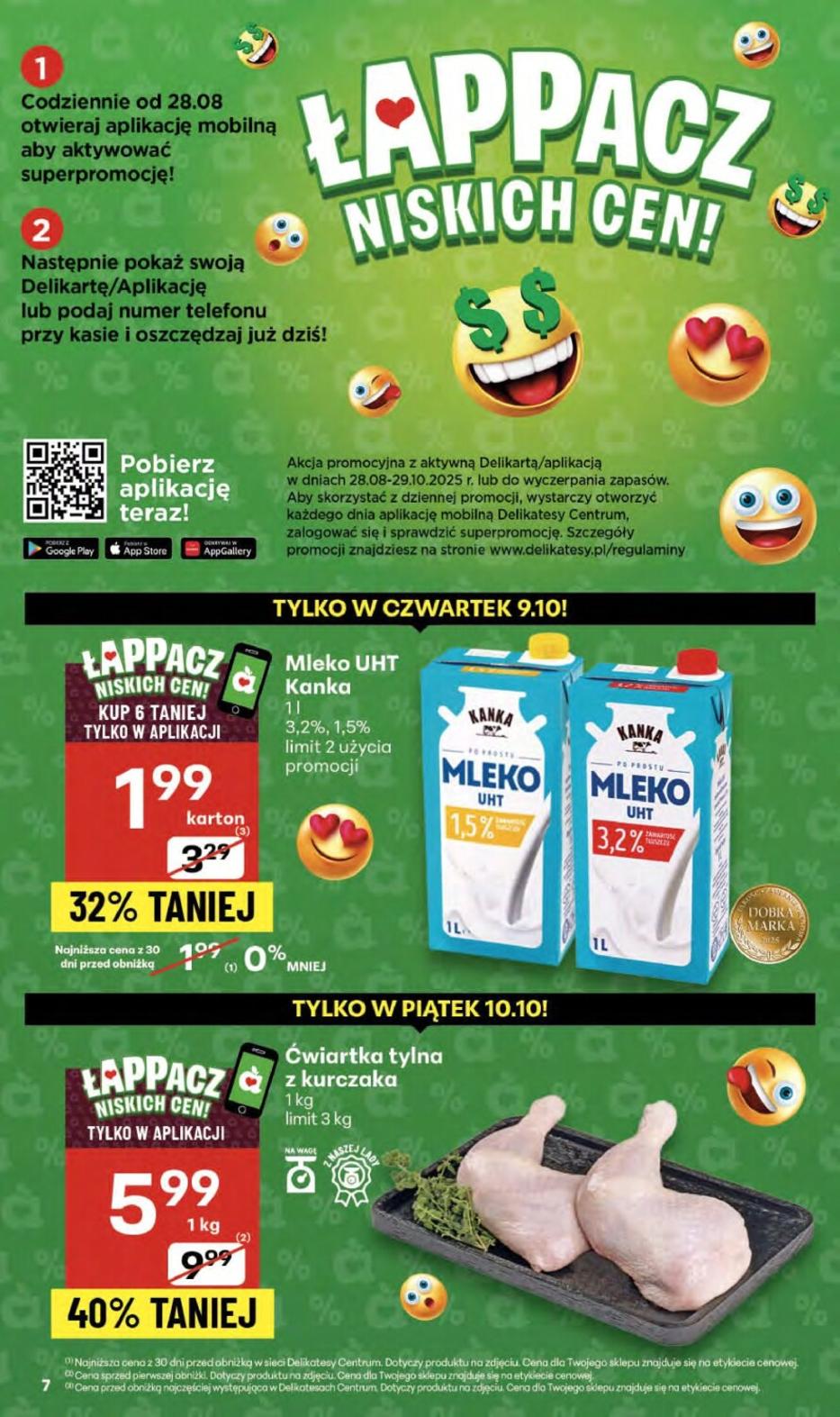 Gazetka promocyjna Delikatesy Centrum str. 7