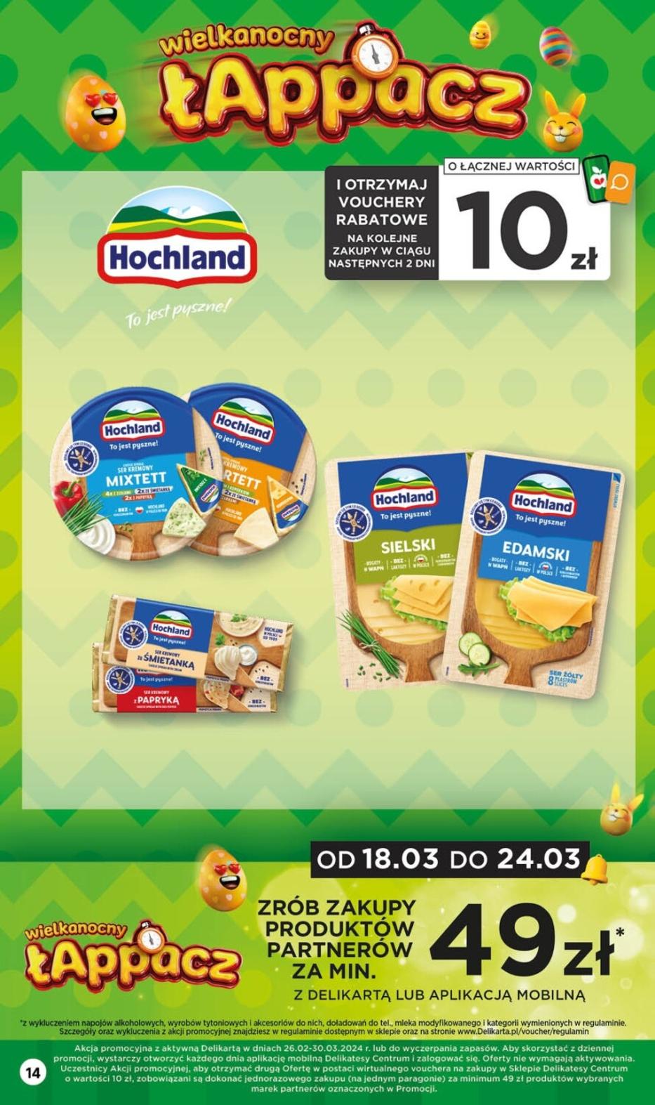 Gazetka promocyjna Delikatesy Centrum str. 14