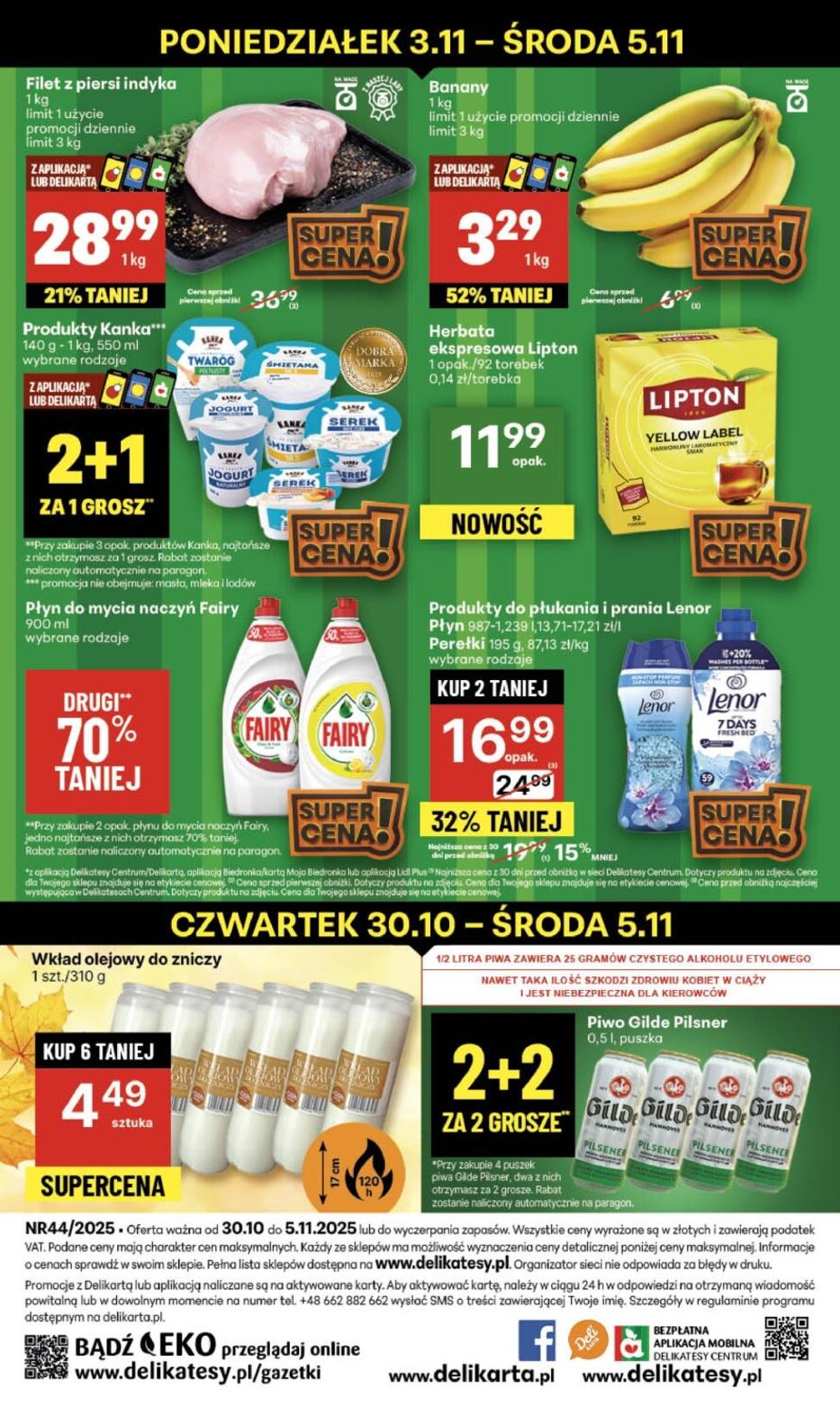 Gazetka promocyjna Delikatesy Centrum str. 40