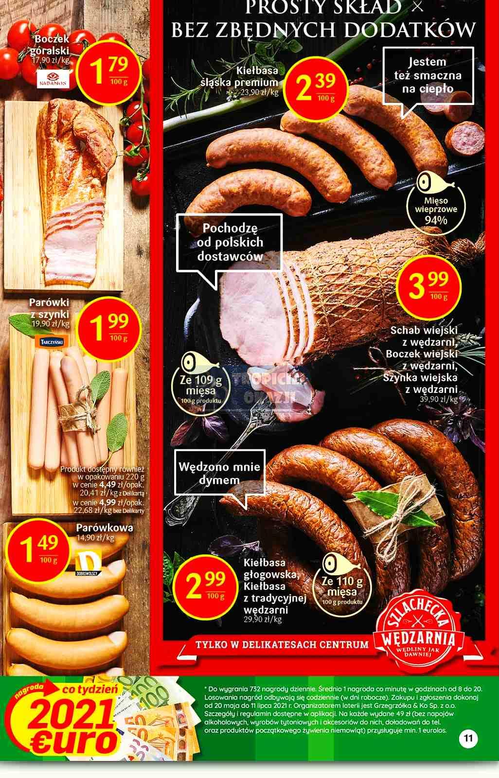 Gazetka promocyjna Delikatesy Centrum str. 11