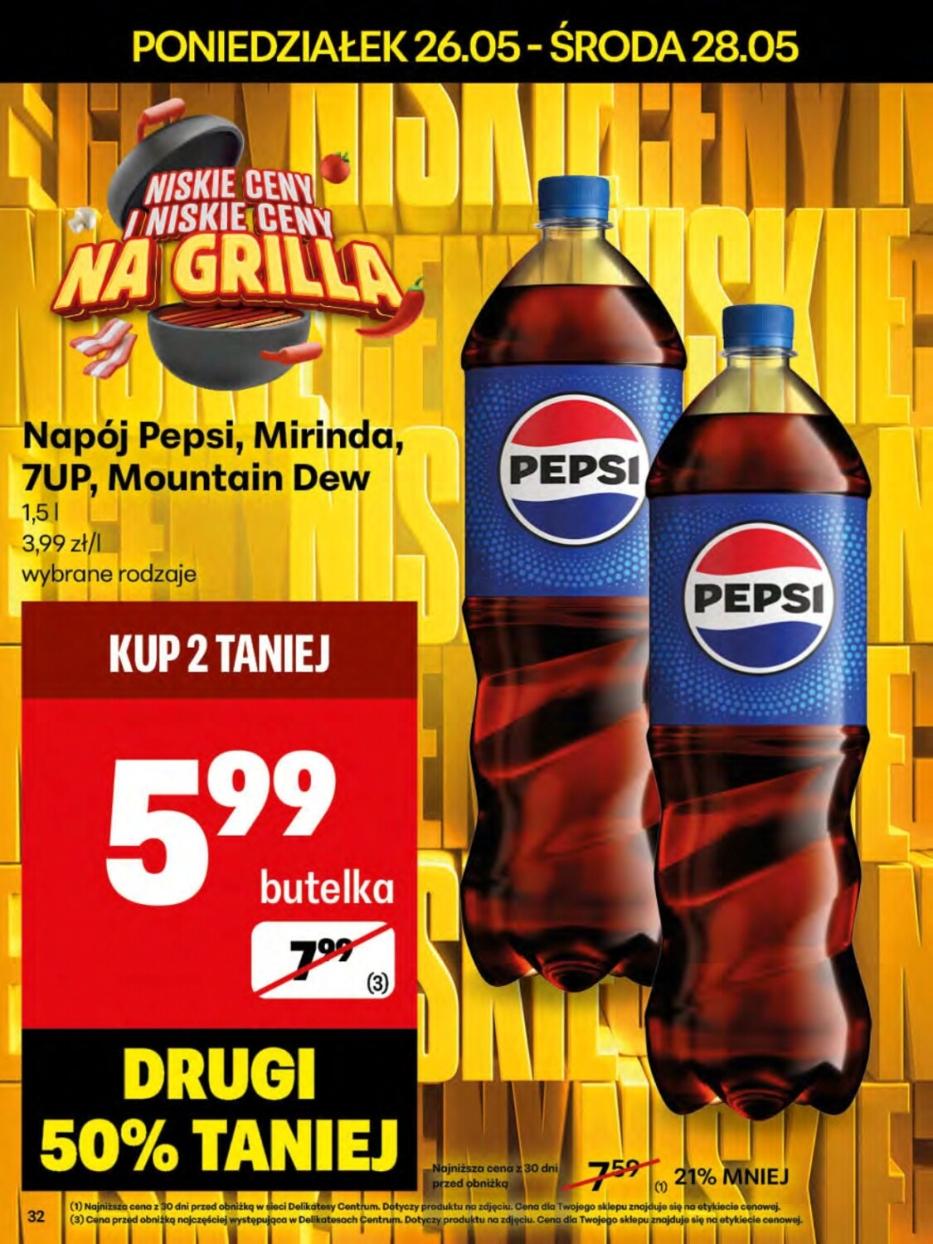 Gazetka promocyjna Delikatesy Centrum str. 32