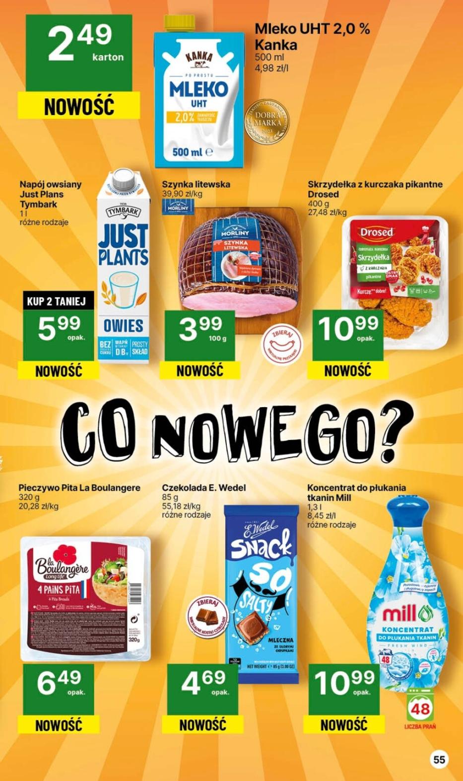 Gazetka promocyjna Delikatesy Centrum str. 55