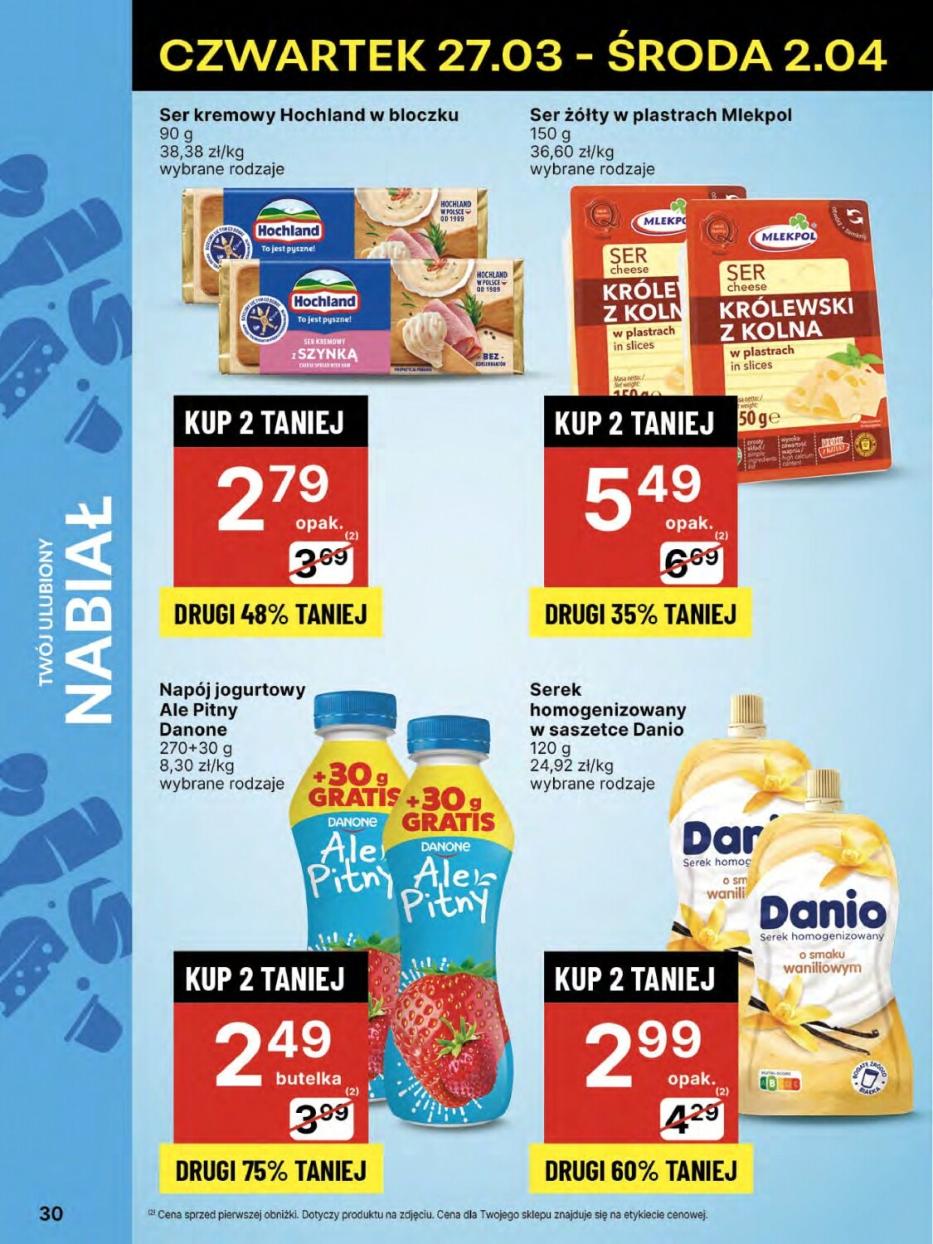 Gazetka promocyjna Delikatesy Centrum str. 30