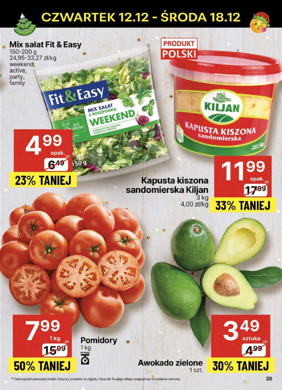 Gazetka promocyjna Delikatesy Centrum str. 20