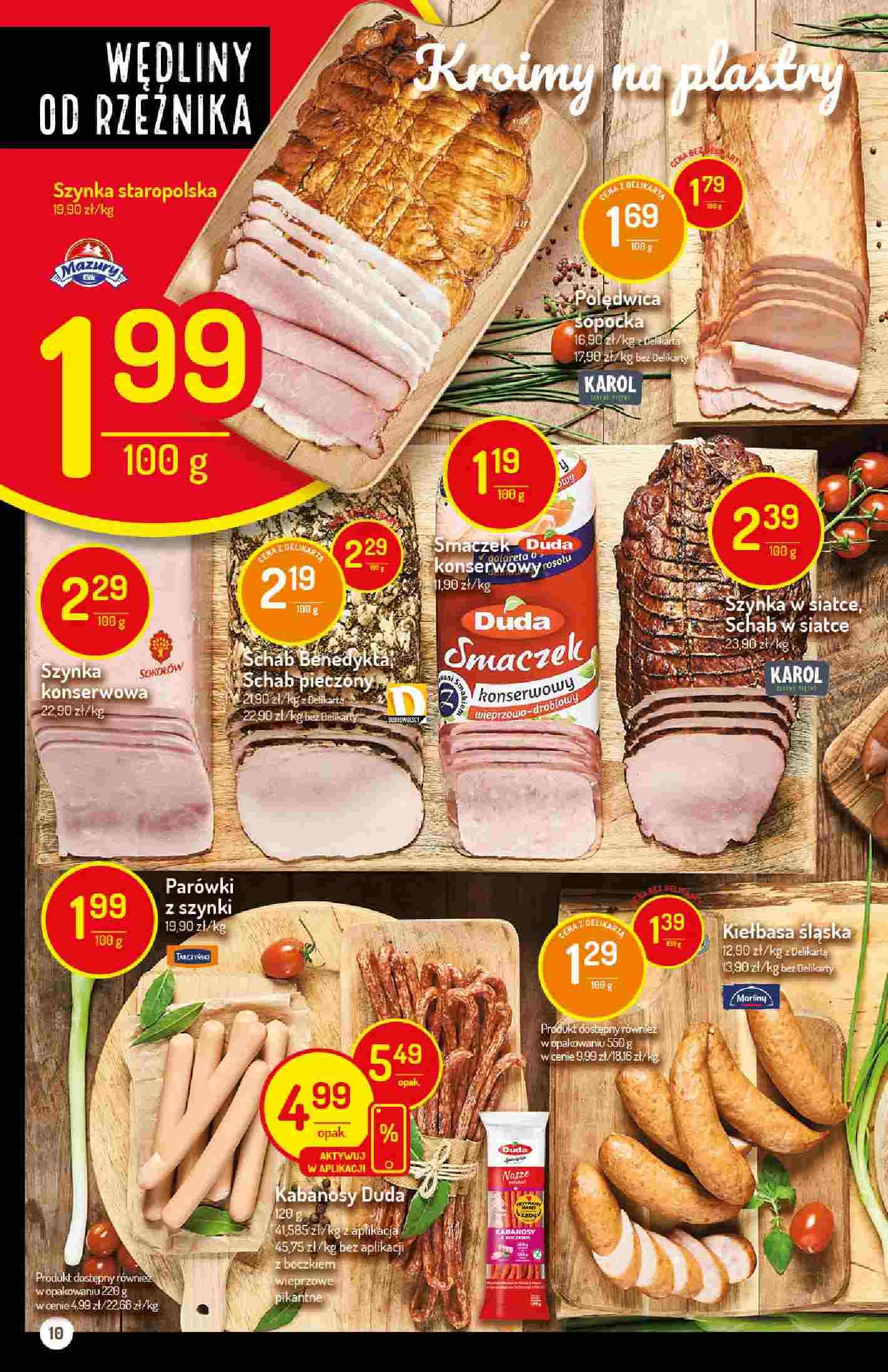 Gazetka promocyjna Delikatesy Centrum str. 10
