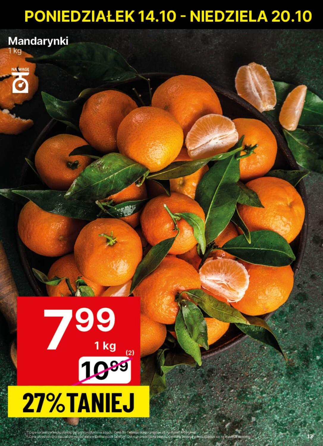 Gazetka promocyjna Delikatesy Centrum str. 13