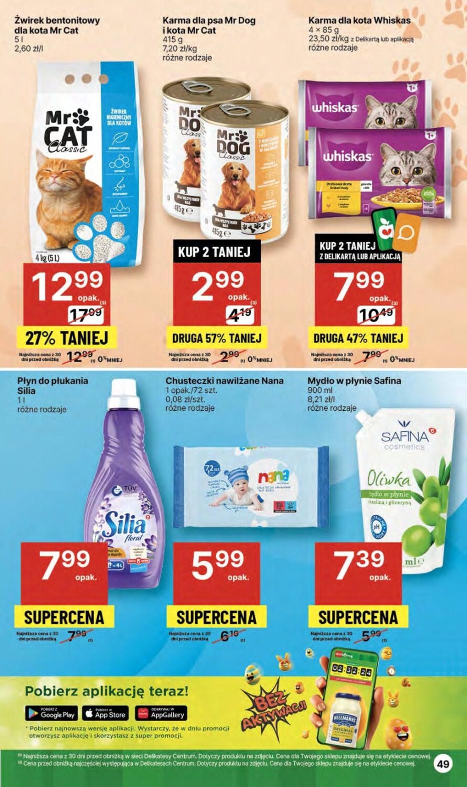 Gazetka promocyjna Delikatesy Centrum str. 49