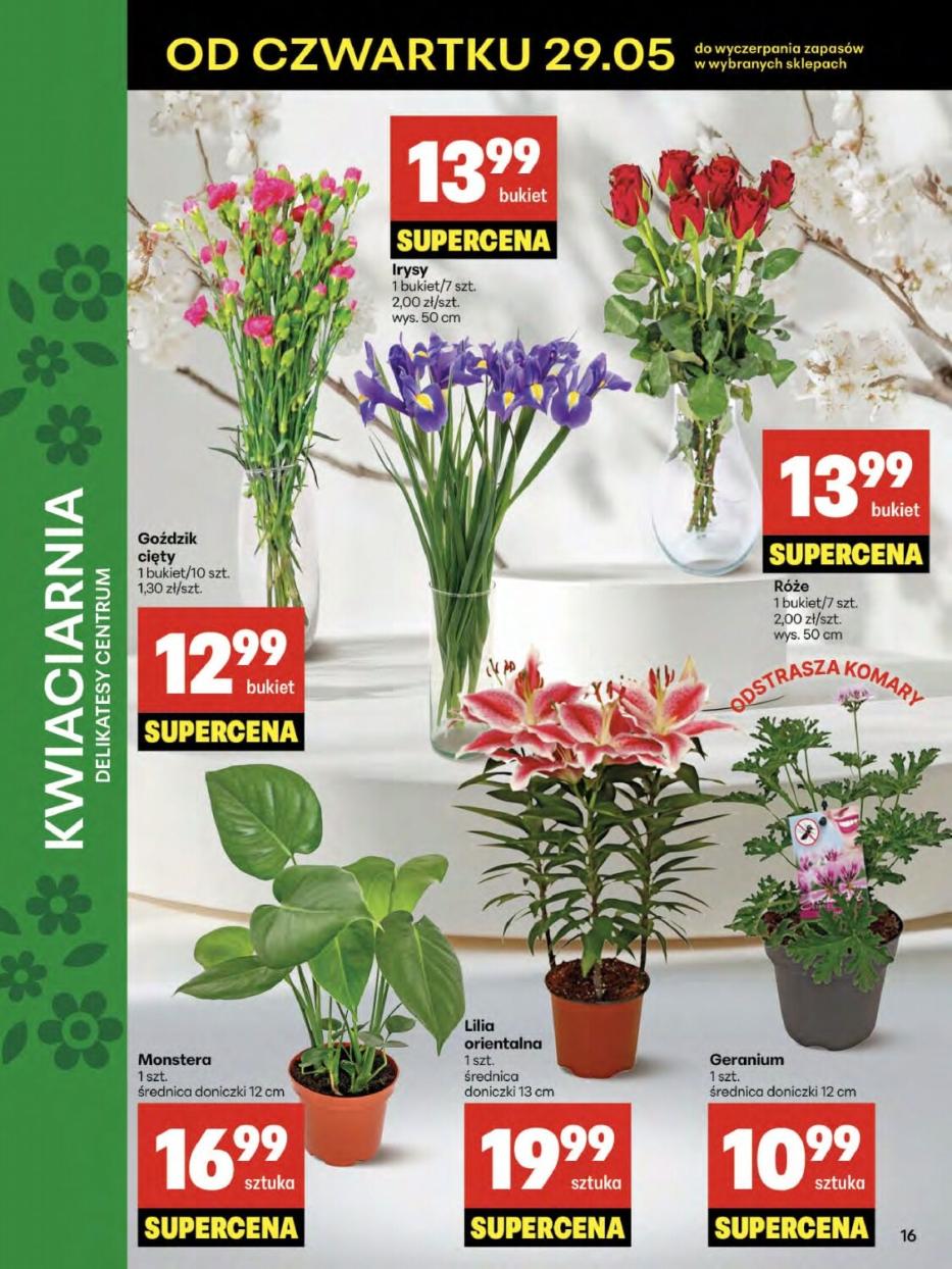 Gazetka promocyjna Delikatesy Centrum str. 16