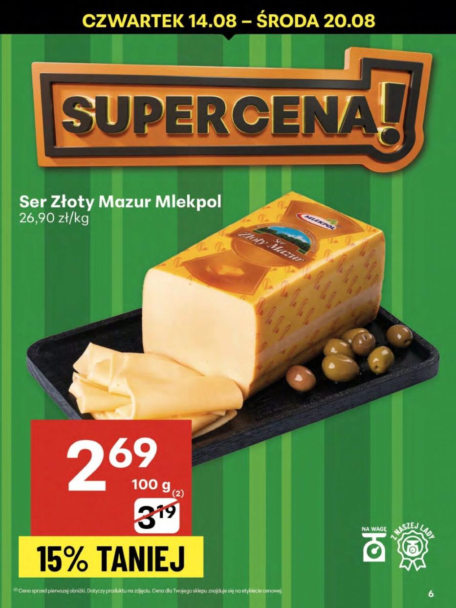 Gazetka promocyjna Delikatesy Centrum str. 6