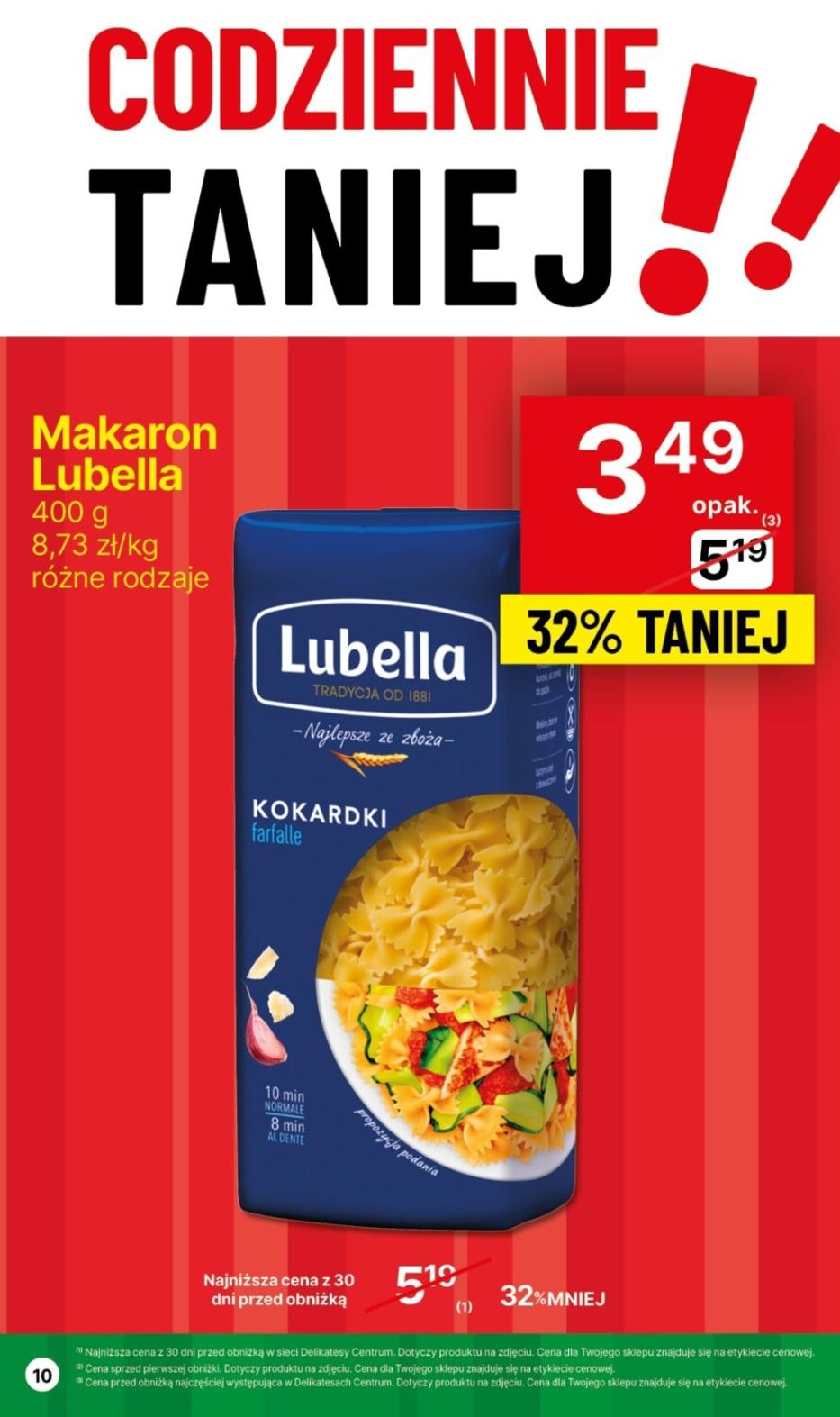 Gazetka promocyjna Delikatesy Centrum str. 10