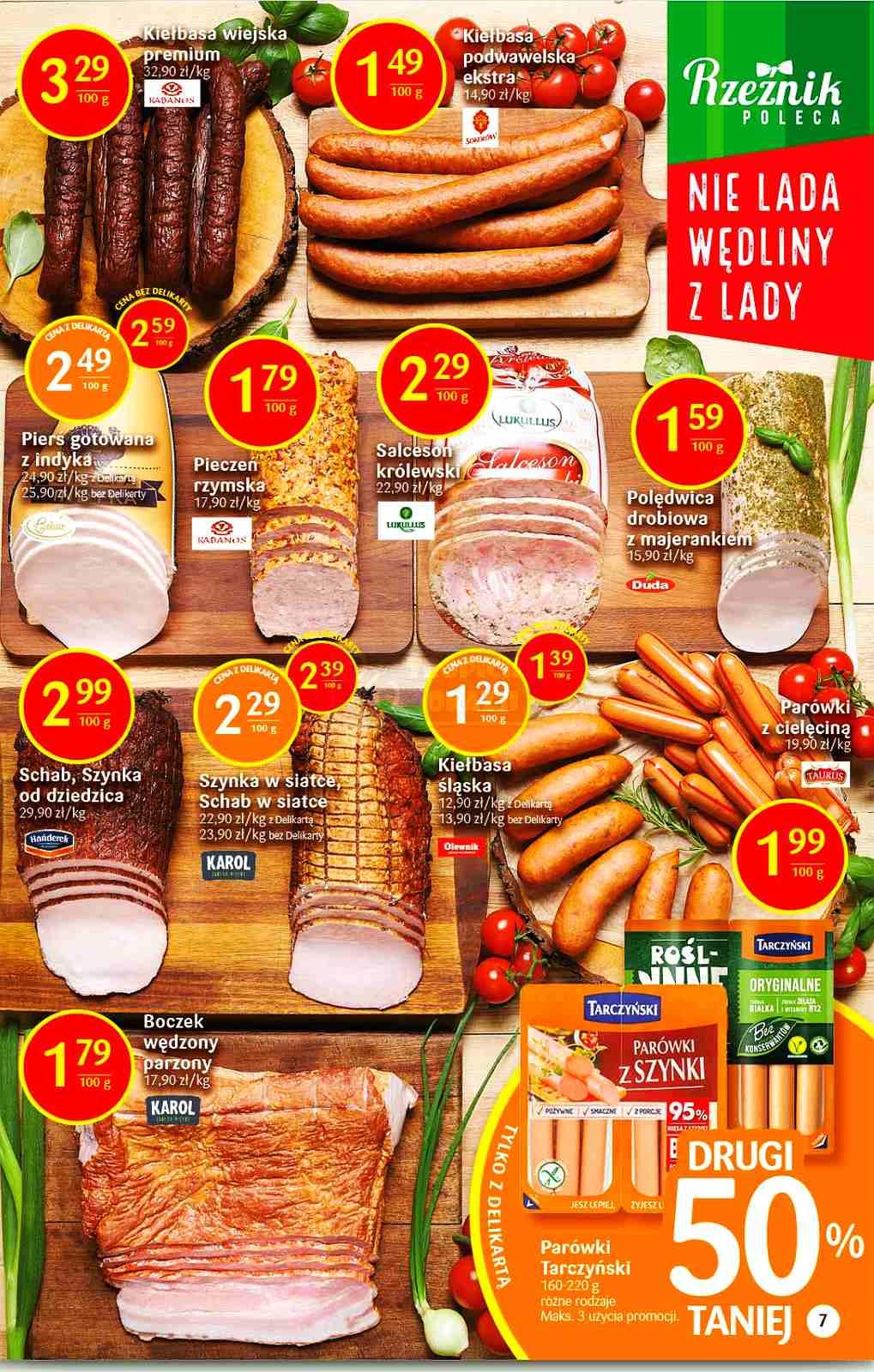 Gazetka promocyjna Delikatesy Centrum str. 7