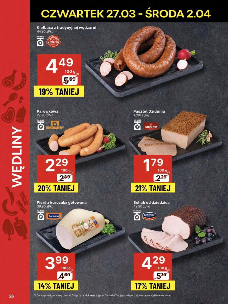Gazetka promocyjna Delikatesy Centrum str. 26