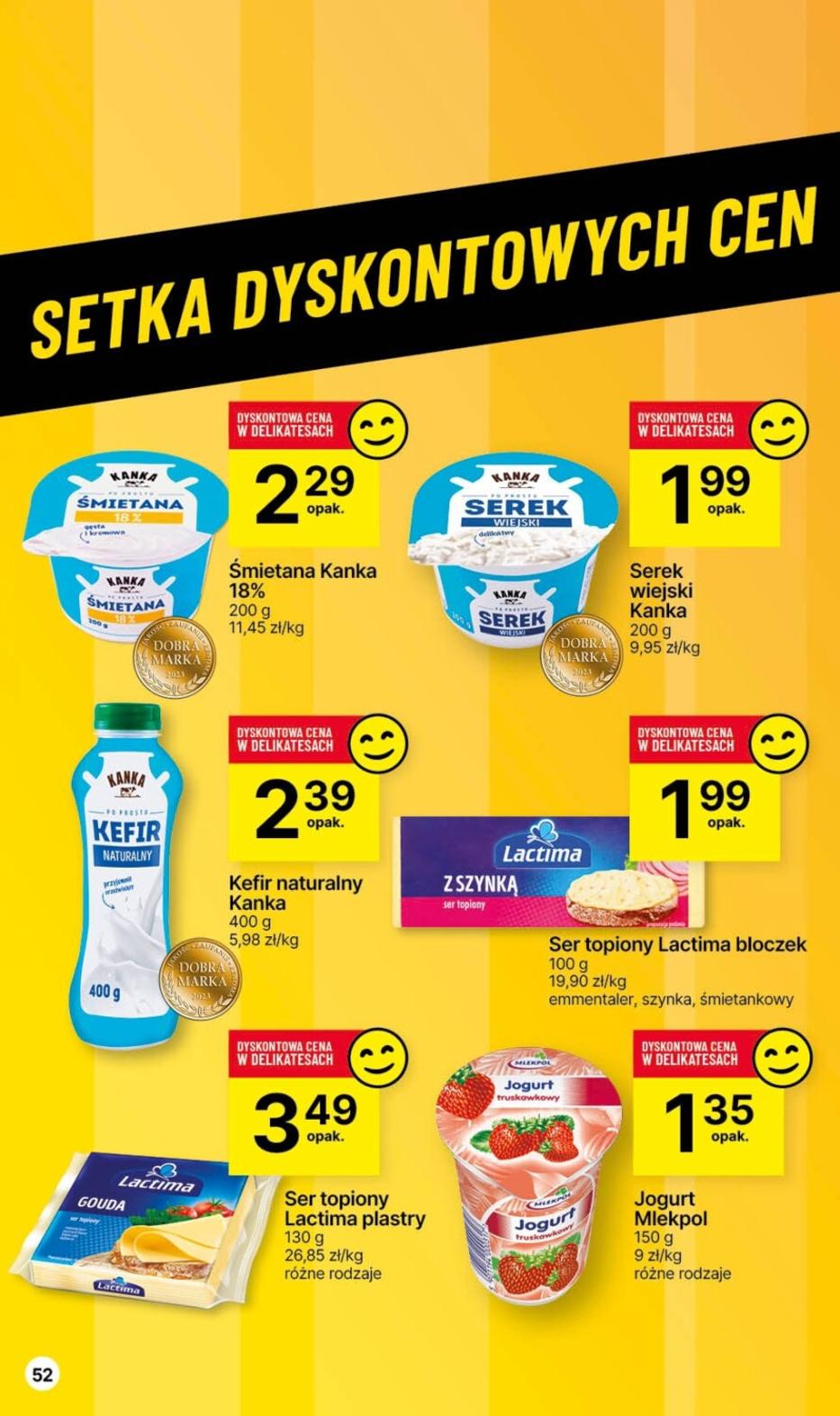Gazetka promocyjna Delikatesy Centrum str. 52