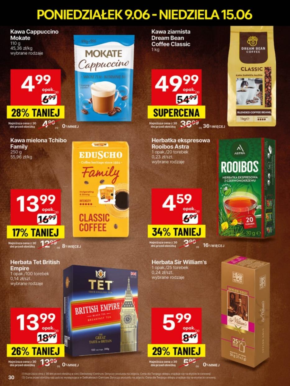 Gazetka promocyjna Delikatesy Centrum str. 30
