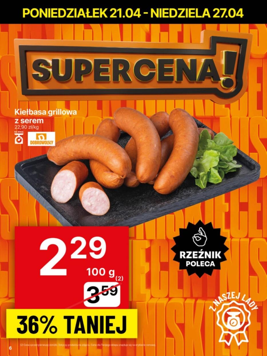 Gazetka promocyjna Delikatesy Centrum str. 6