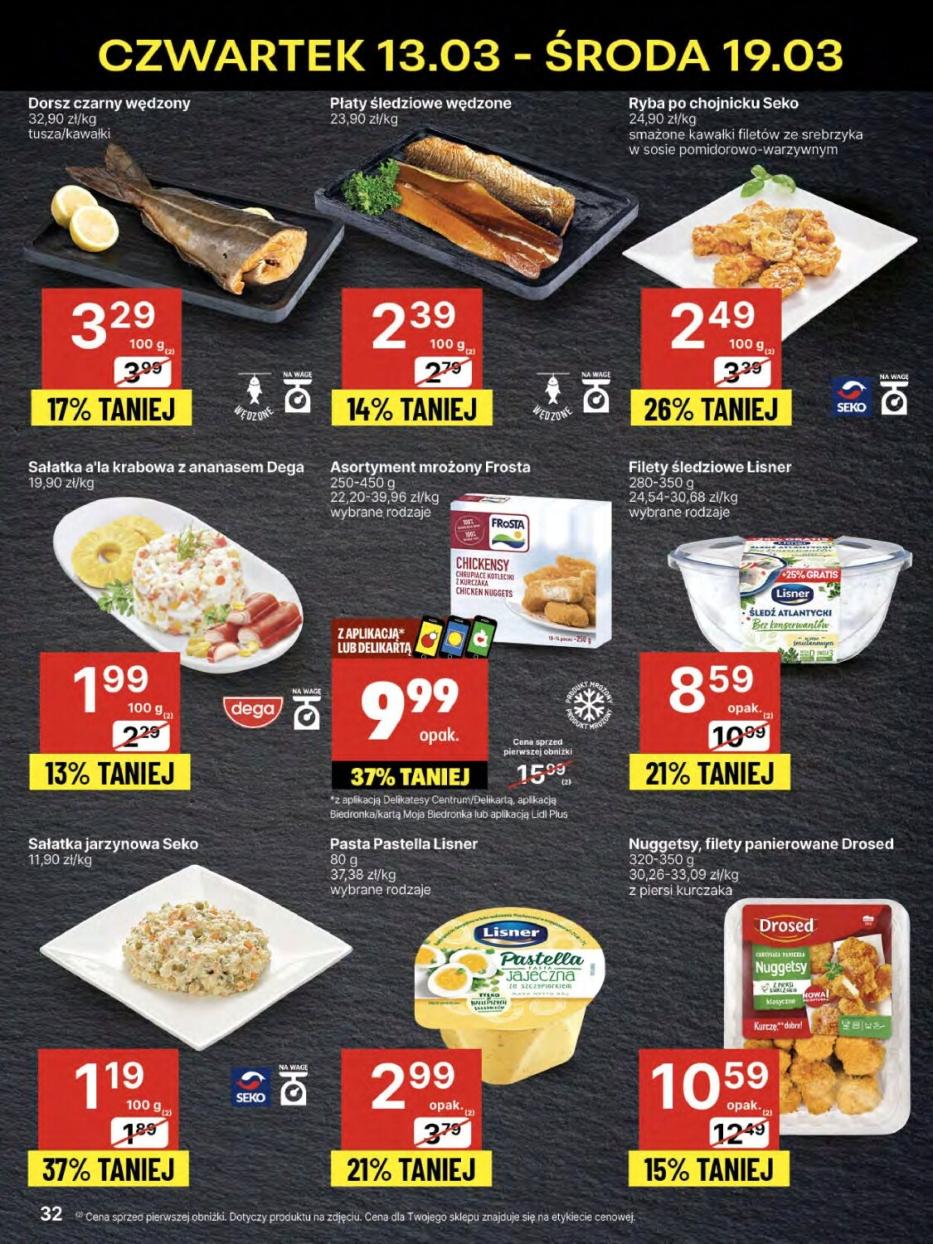 Gazetka promocyjna Delikatesy Centrum str. 32