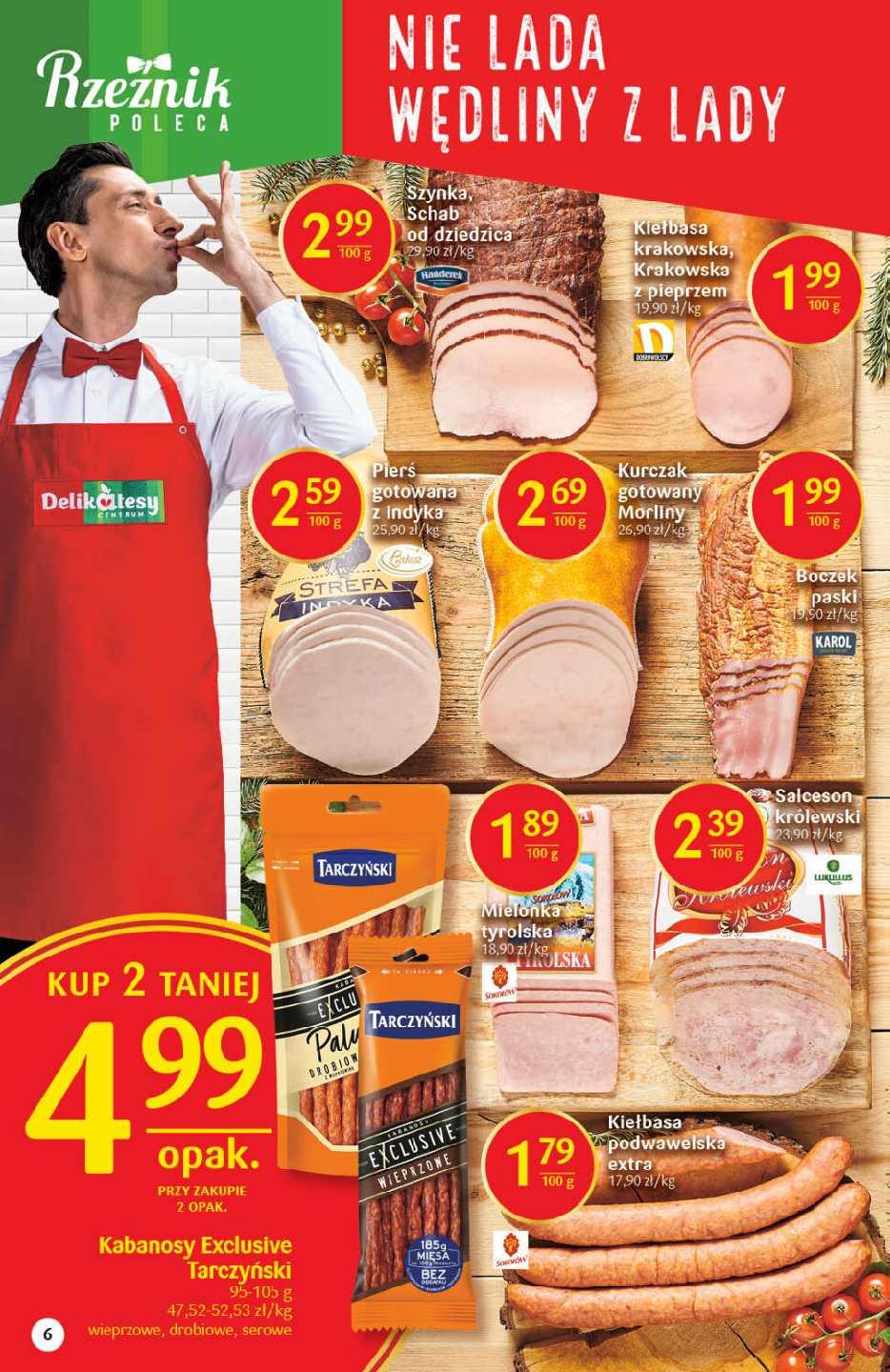 Gazetka promocyjna Delikatesy Centrum str. 6