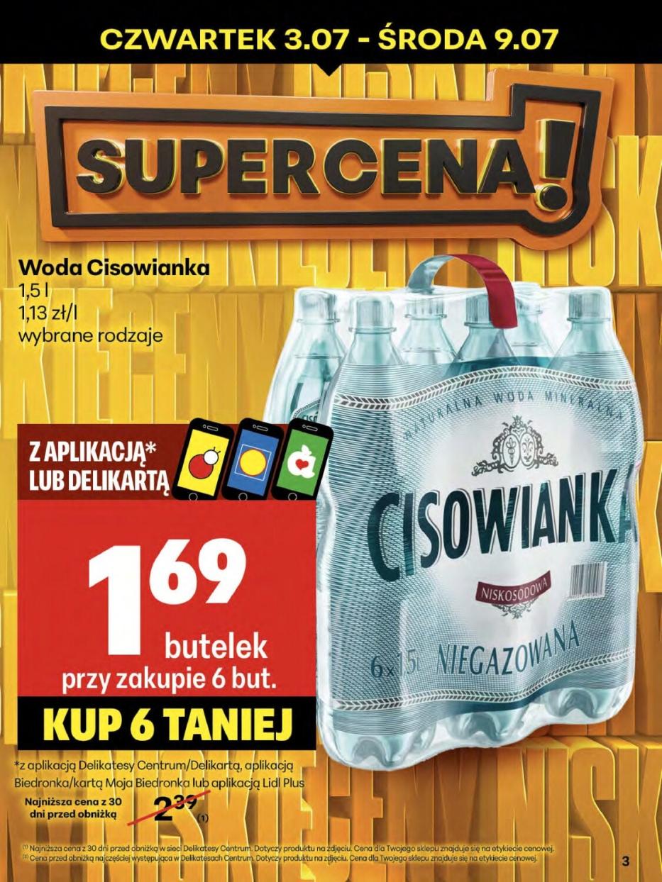 Gazetka promocyjna Delikatesy Centrum str. 3