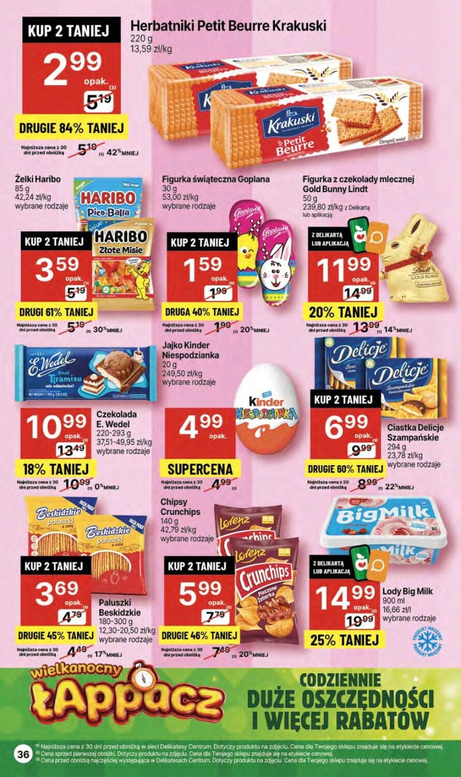 Gazetka promocyjna Delikatesy Centrum str. 36