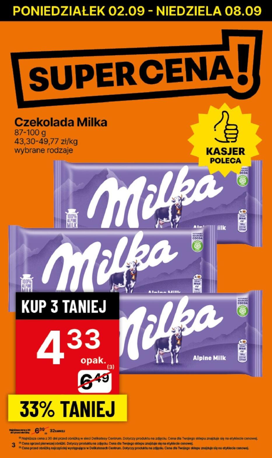 Gazetka promocyjna Delikatesy Centrum str. 3