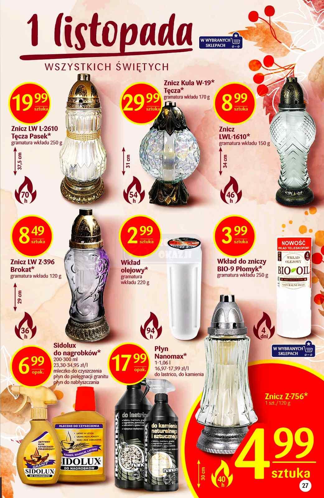 Gazetka promocyjna Delikatesy Centrum str. 27