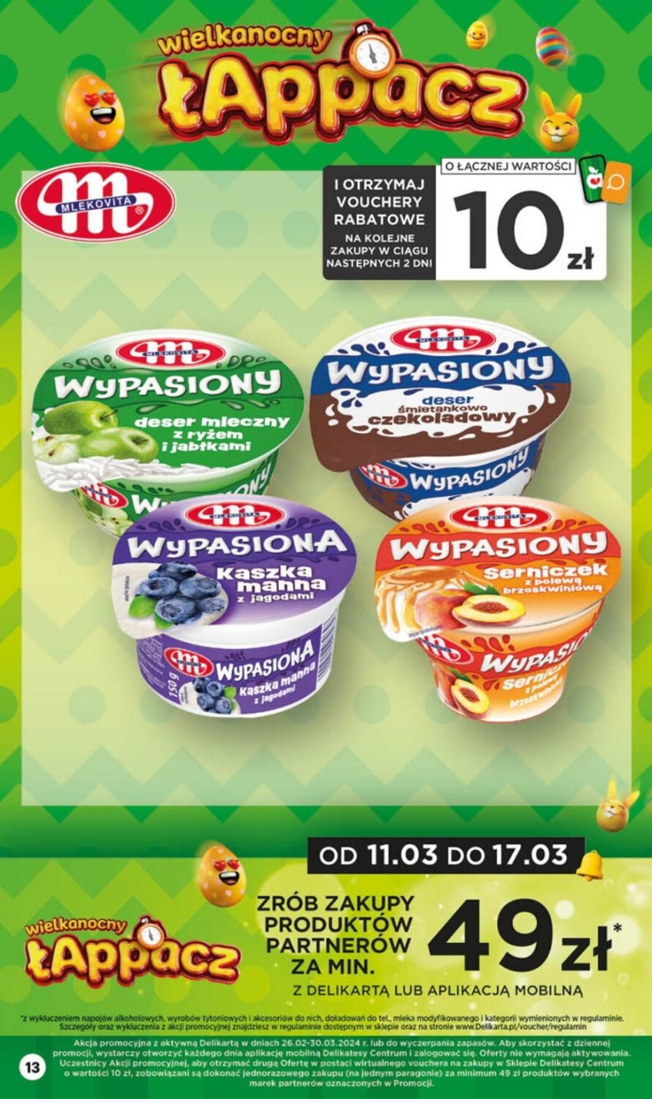 Gazetka promocyjna Delikatesy Centrum str. 13