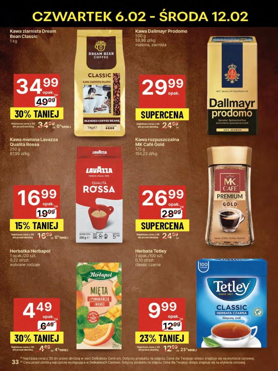 Gazetka promocyjna Delikatesy Centrum str. 33