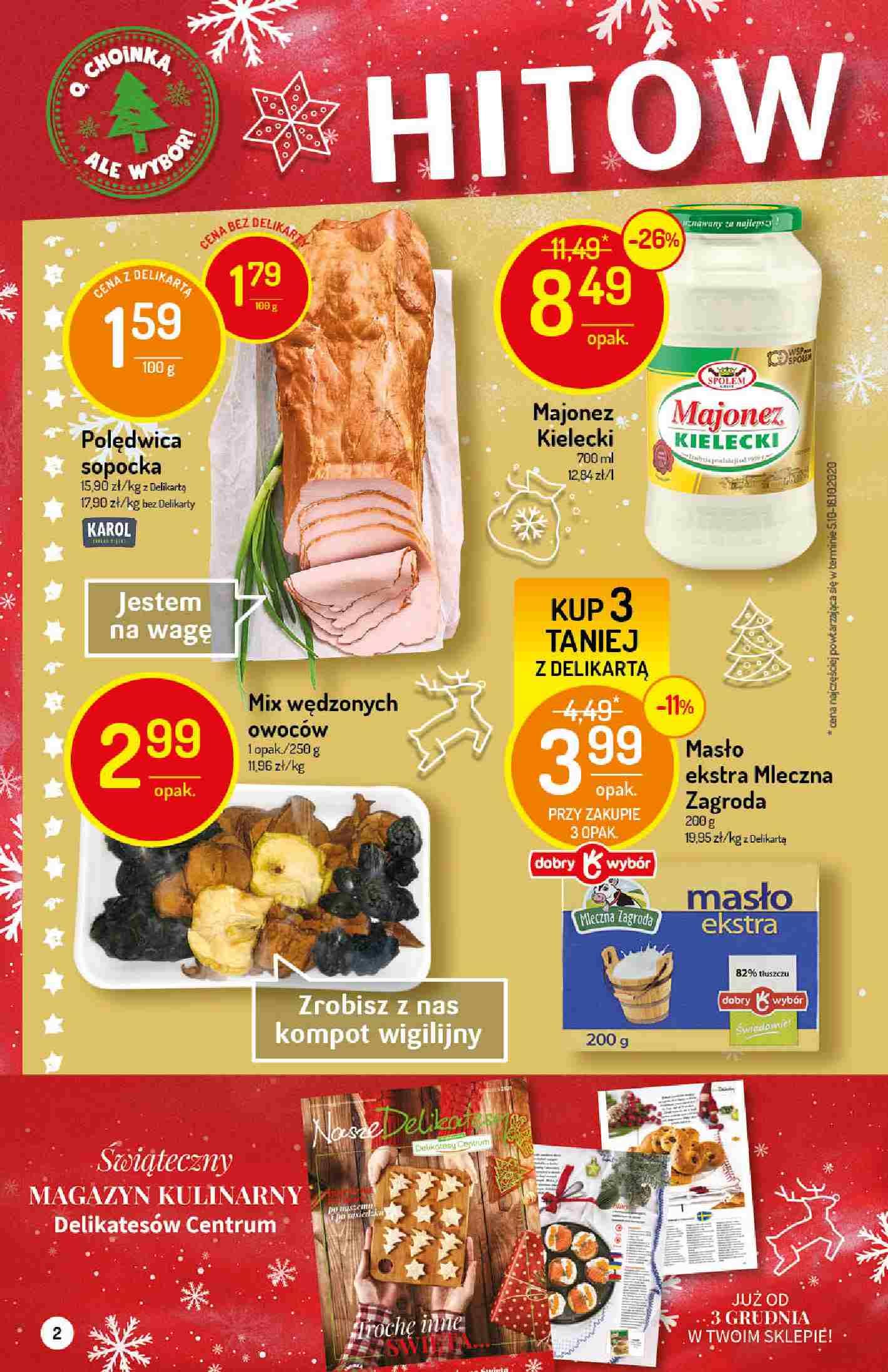 Gazetka promocyjna Delikatesy Centrum str. 2