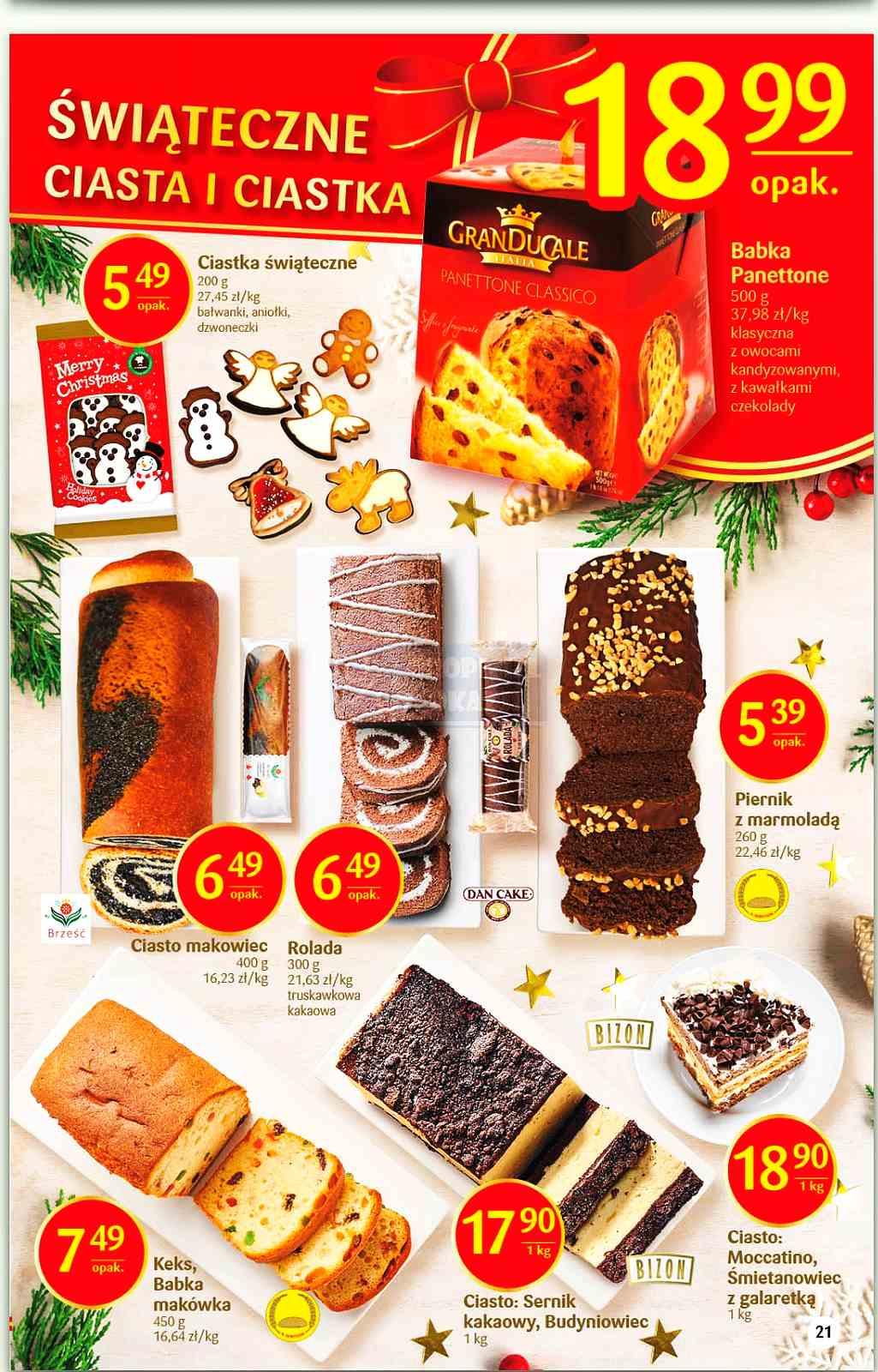 Gazetka promocyjna Delikatesy Centrum str. 21