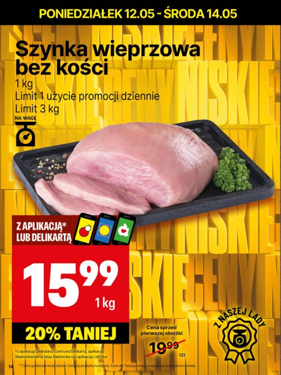 Gazetka promocyjna Delikatesy Centrum str. 14