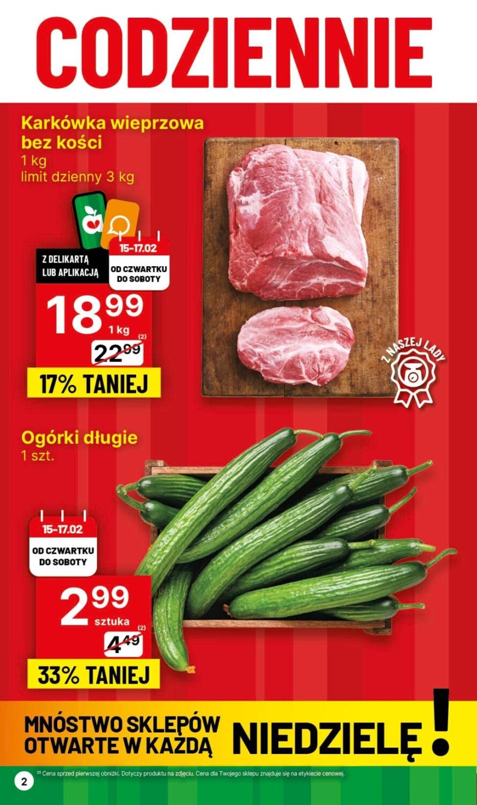 Gazetka promocyjna Delikatesy Centrum str. 2