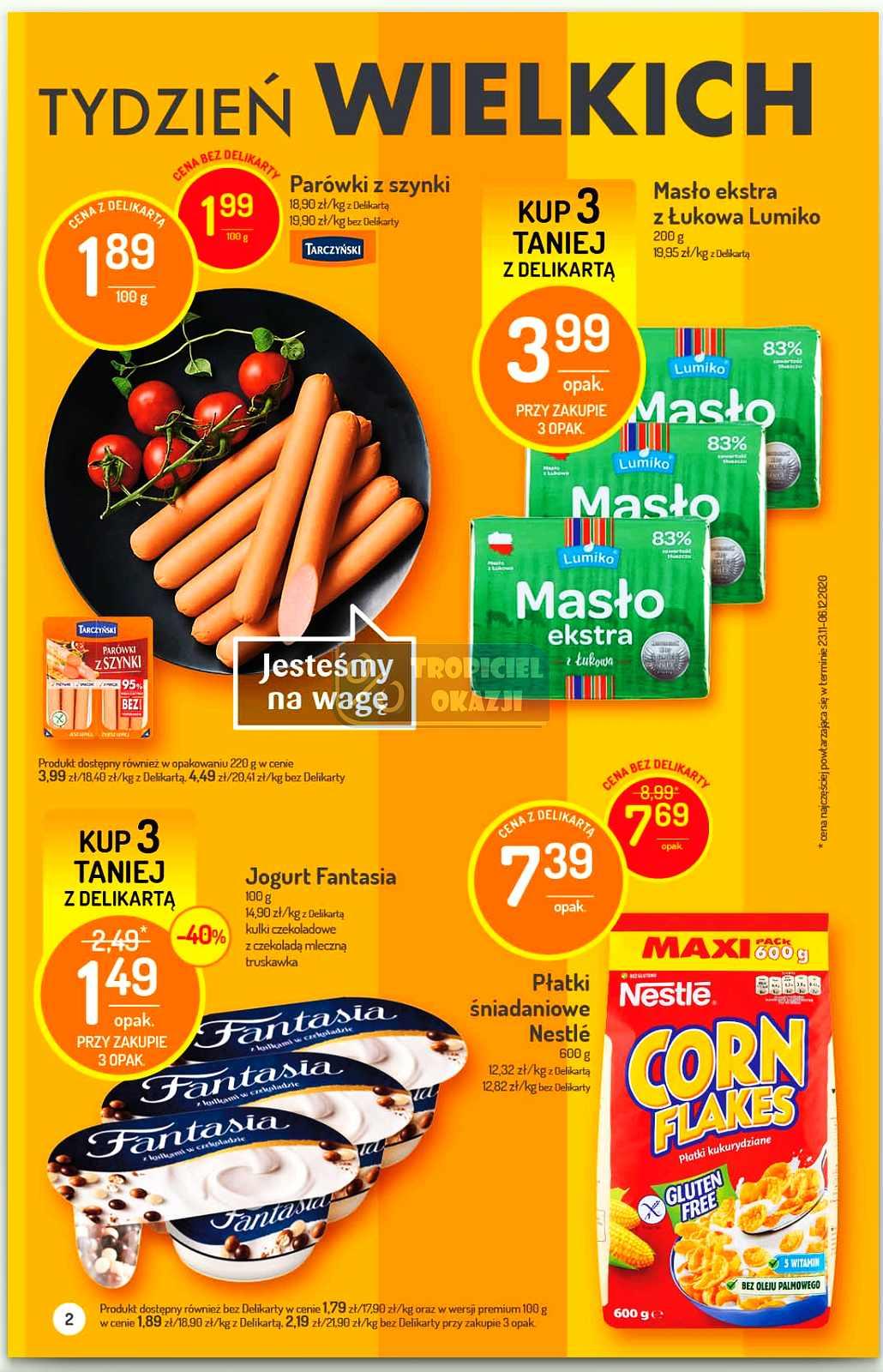 Gazetka promocyjna Delikatesy Centrum str. 2