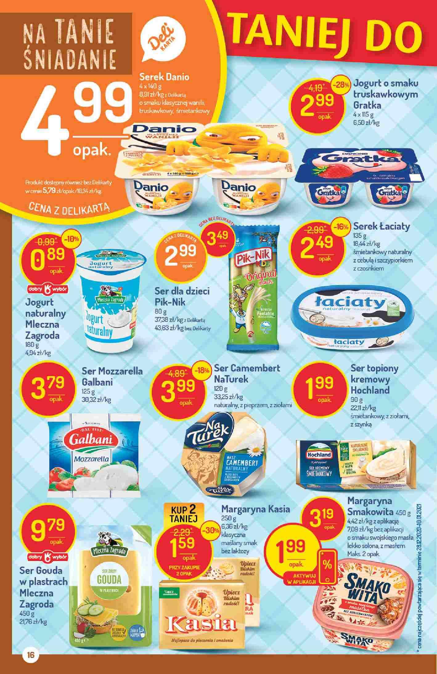 Gazetka promocyjna Delikatesy Centrum str. 16