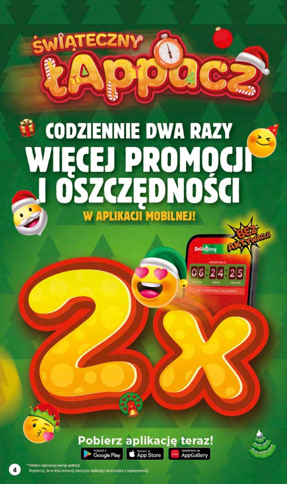 Gazetka promocyjna Delikatesy Centrum str. 4